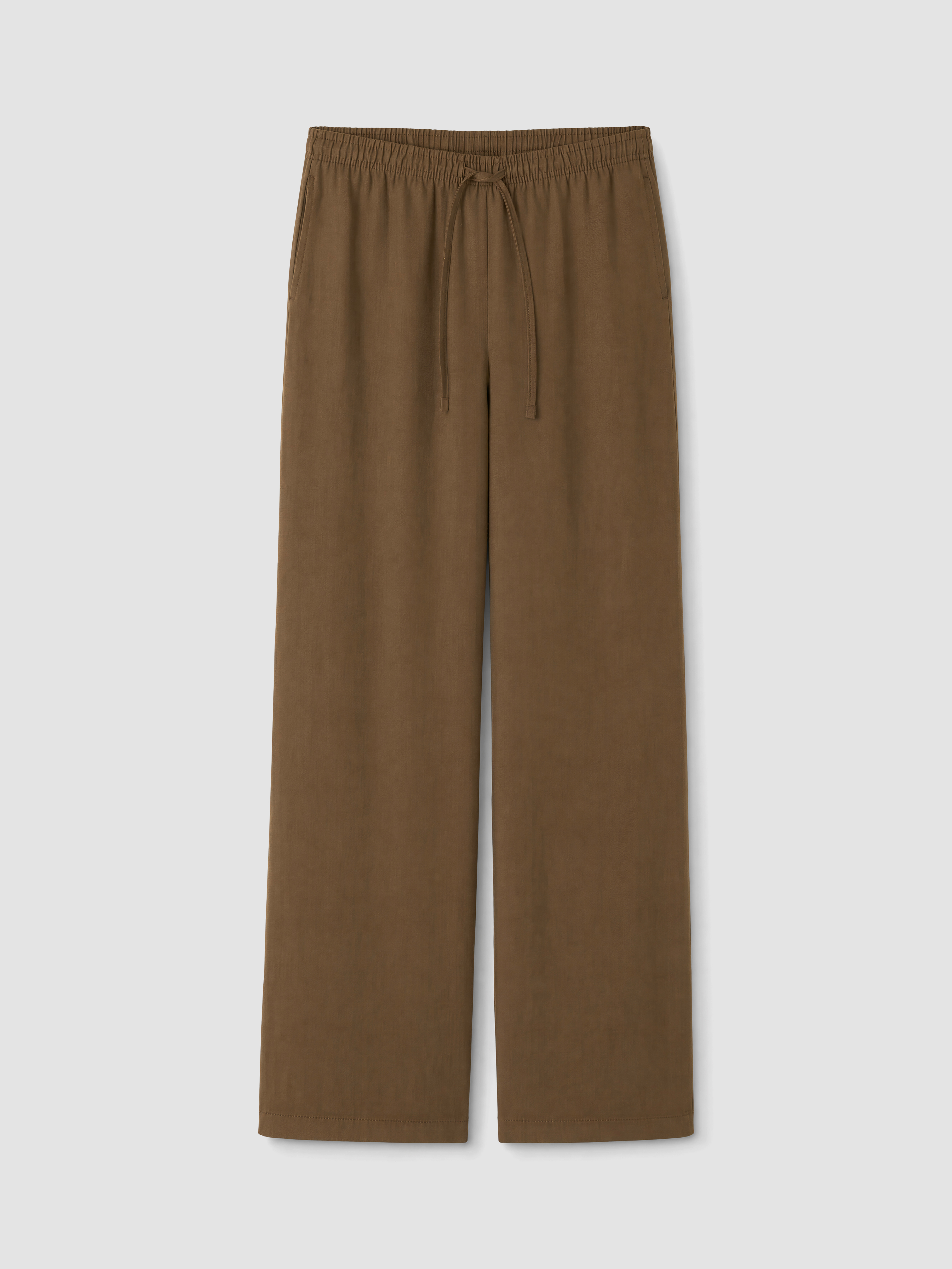 LCWAIKIKI Classic Beli Lastikli Geniş Paça Kadın Pantolon görsel 5