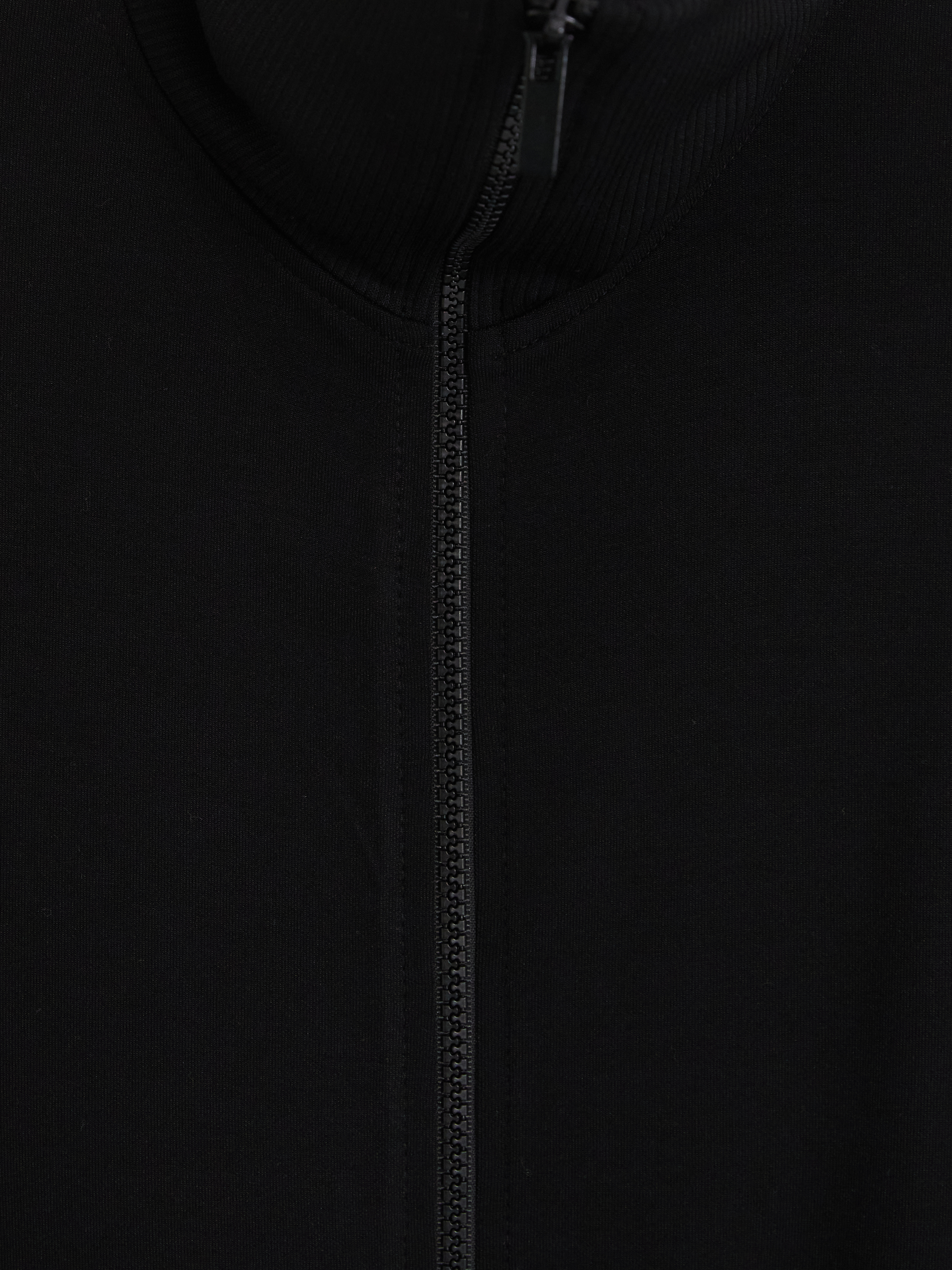 LCW Modest Soft Touch Kadın Fermuarlı Sweatshirt görsel 7