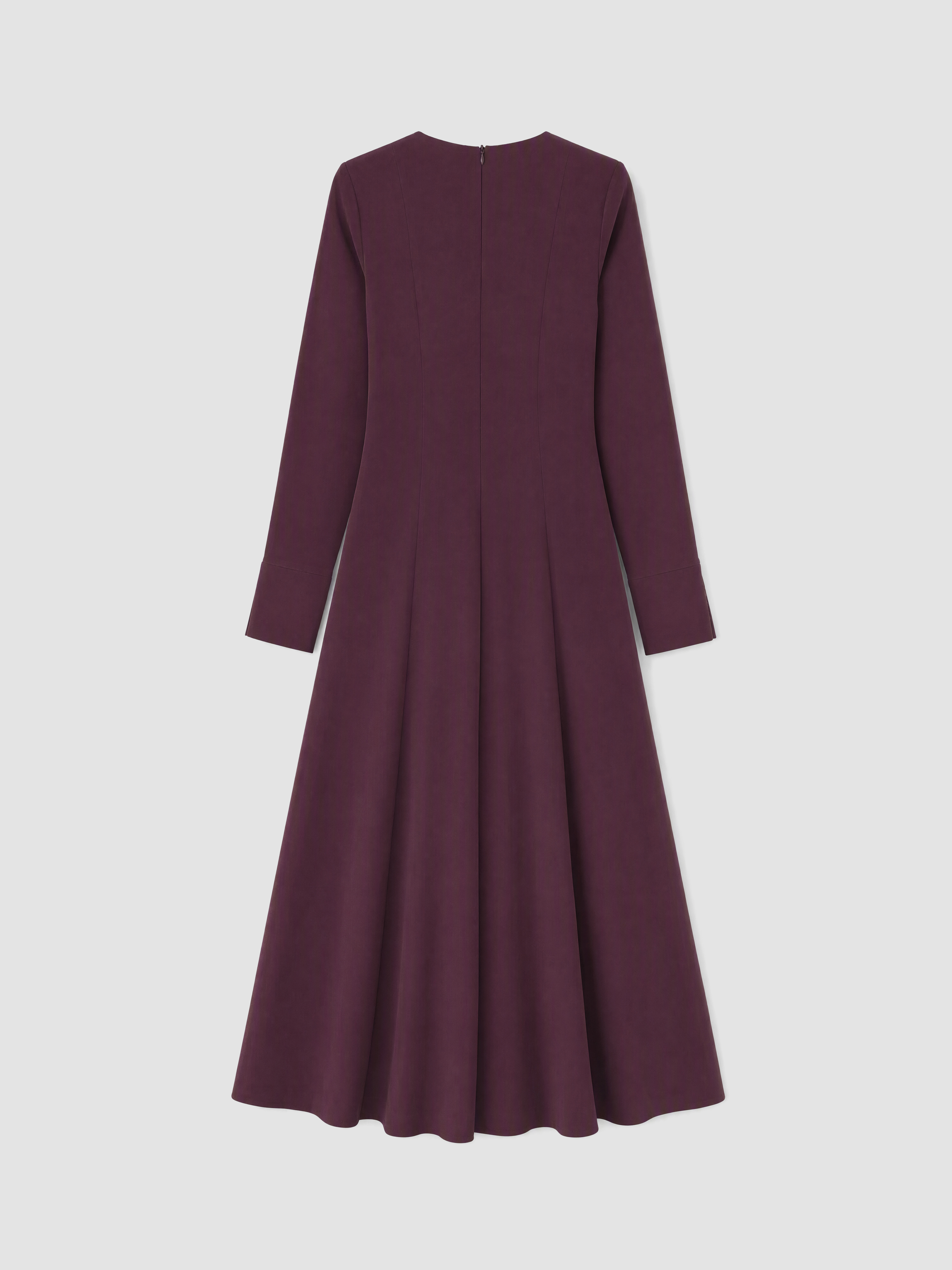 LCW Modest Bisiklet Yaka Belden Oturtmalı Elbise görsel 7