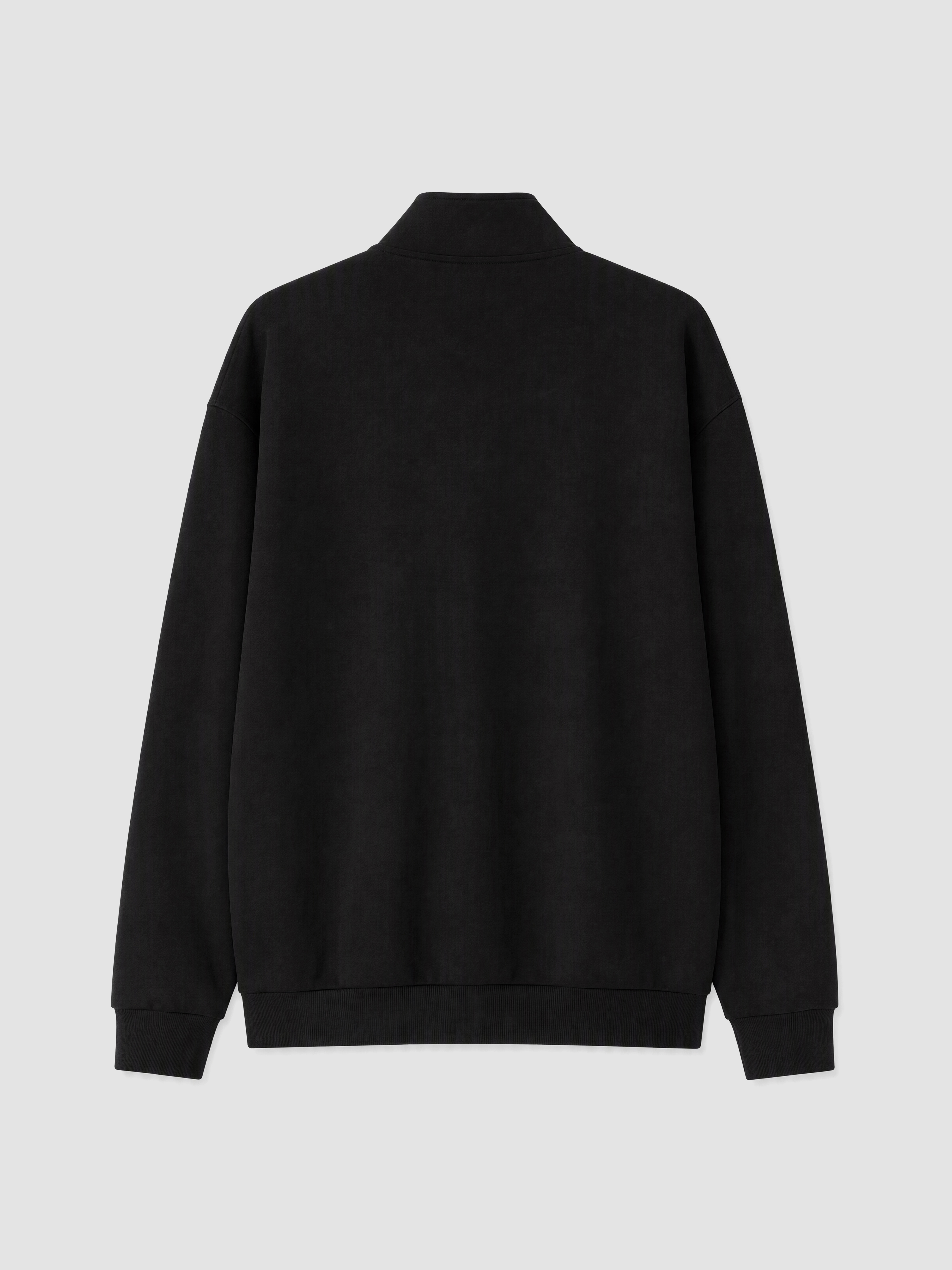 LCW ECO Dik Yaka Erkek Fermuarlı Sweatshirt görsel 6