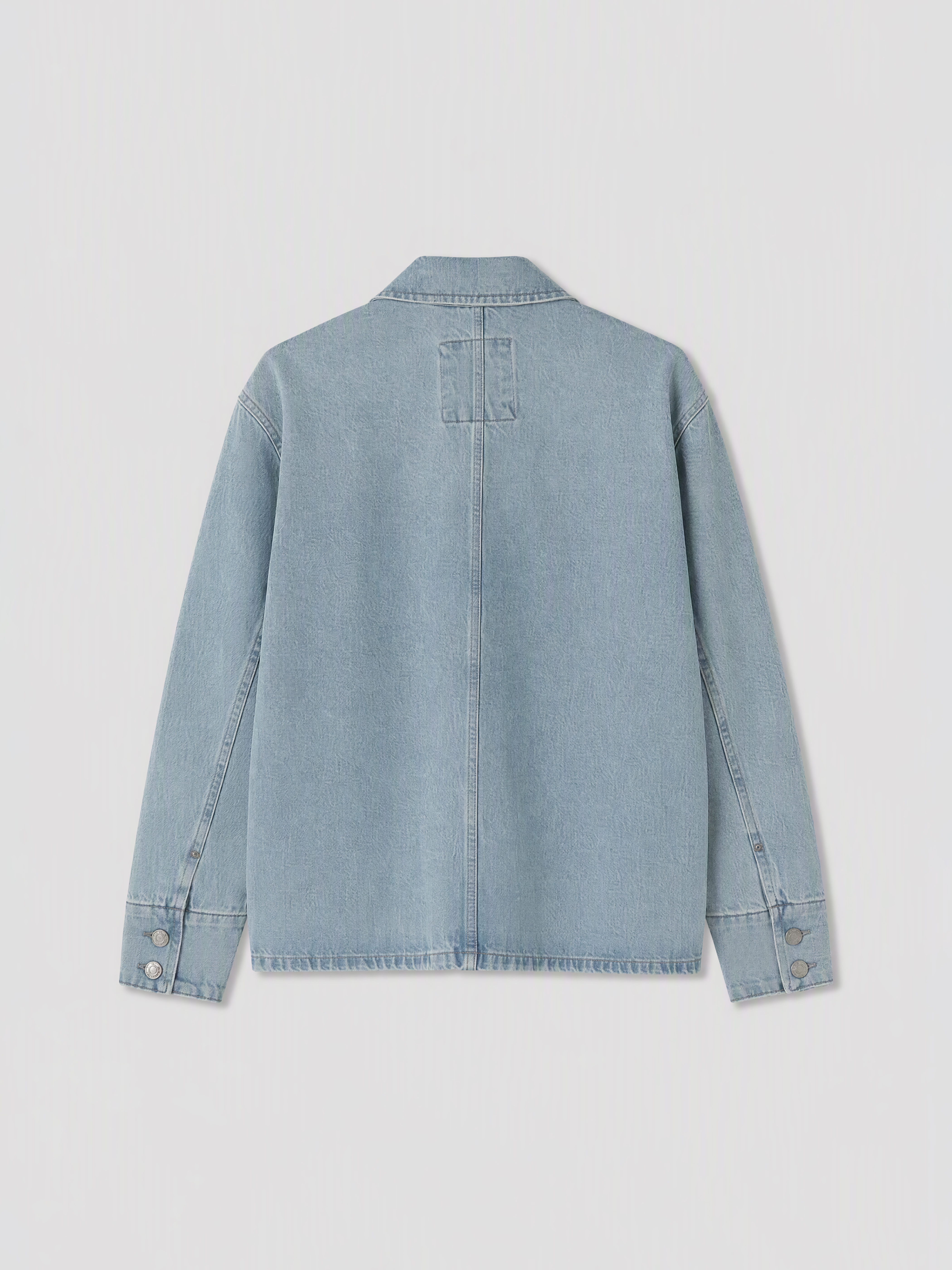 LCW Jeans Loose Fit Erkek Jean Ceket görsel 6