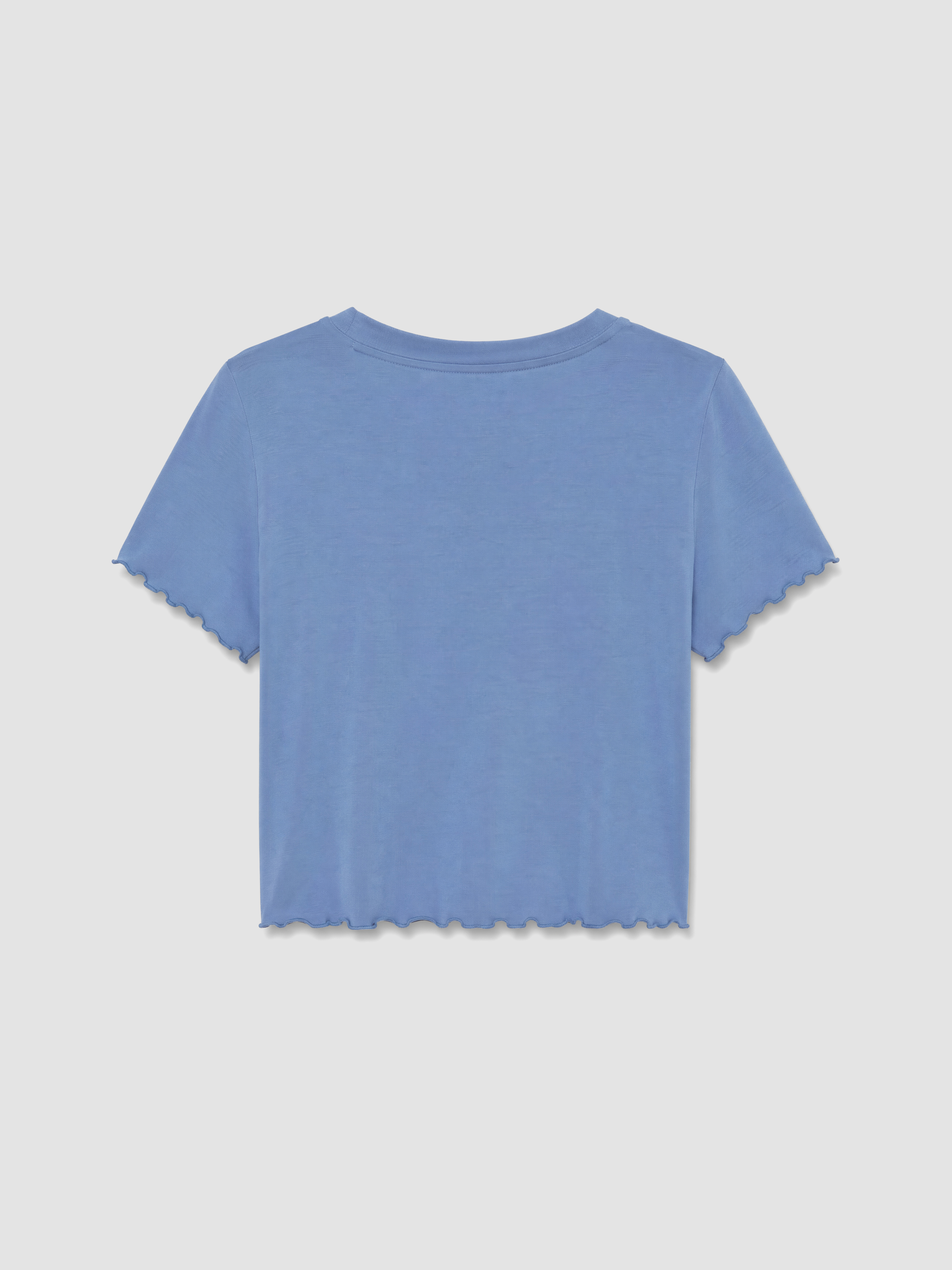 LCW DREAM V Yaka Fırfırlı Kadın Pijama Takımı görsel 8