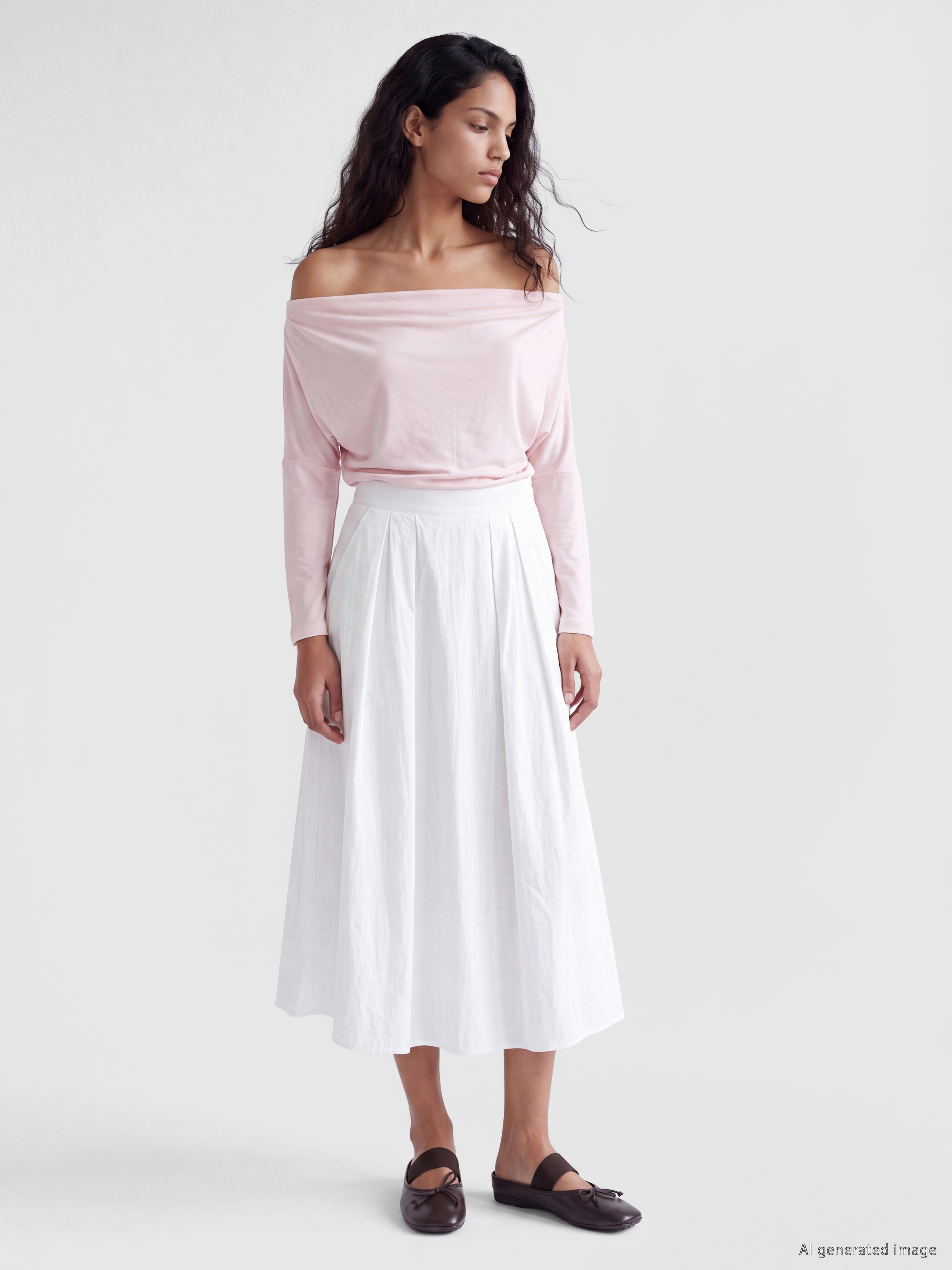 XSIDE Beli Lastikli A Kesim Kloş Etek