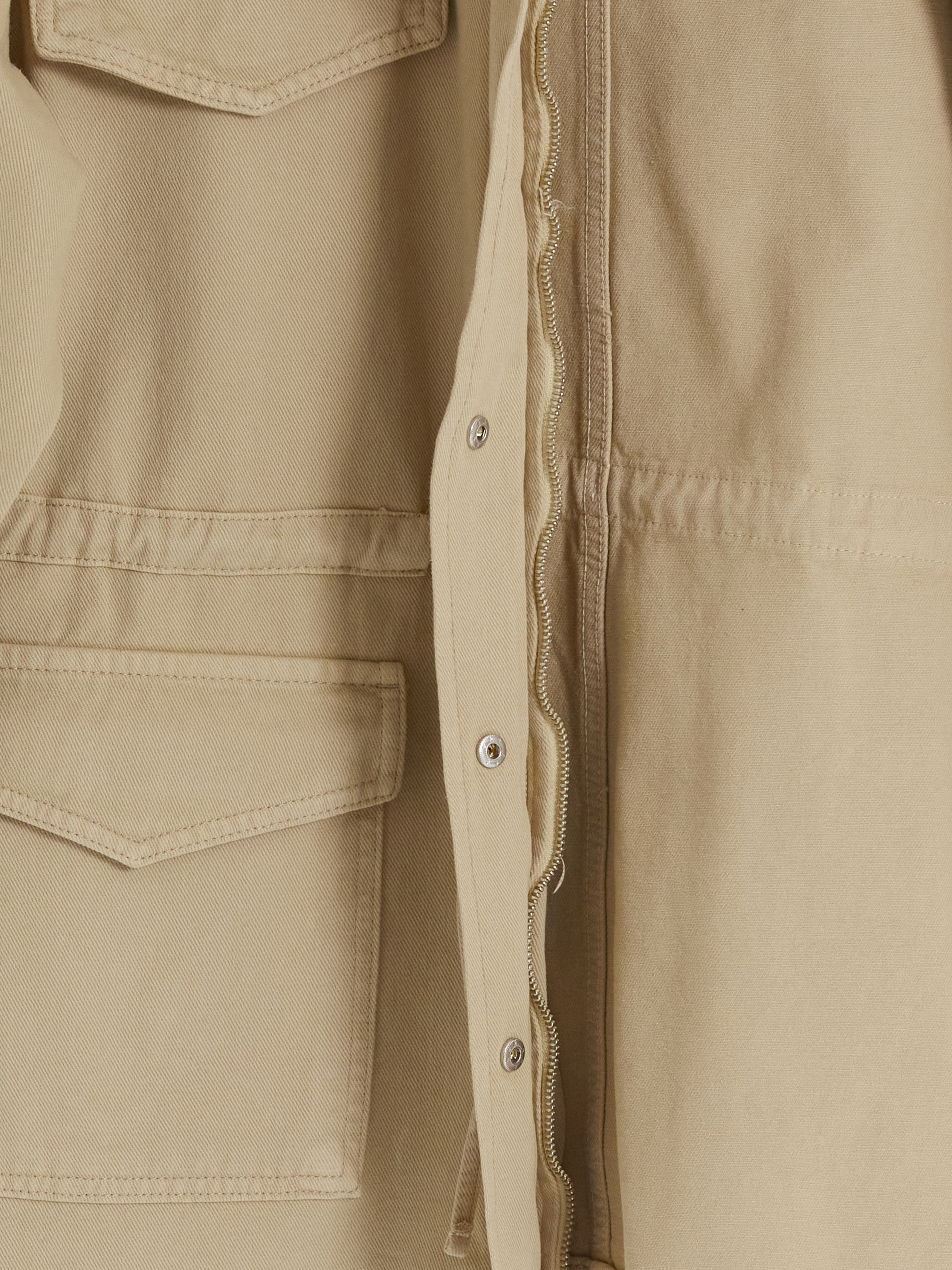 LCW Vision Kadife Yaka Oversize Kadın Jean Ceket görsel 8