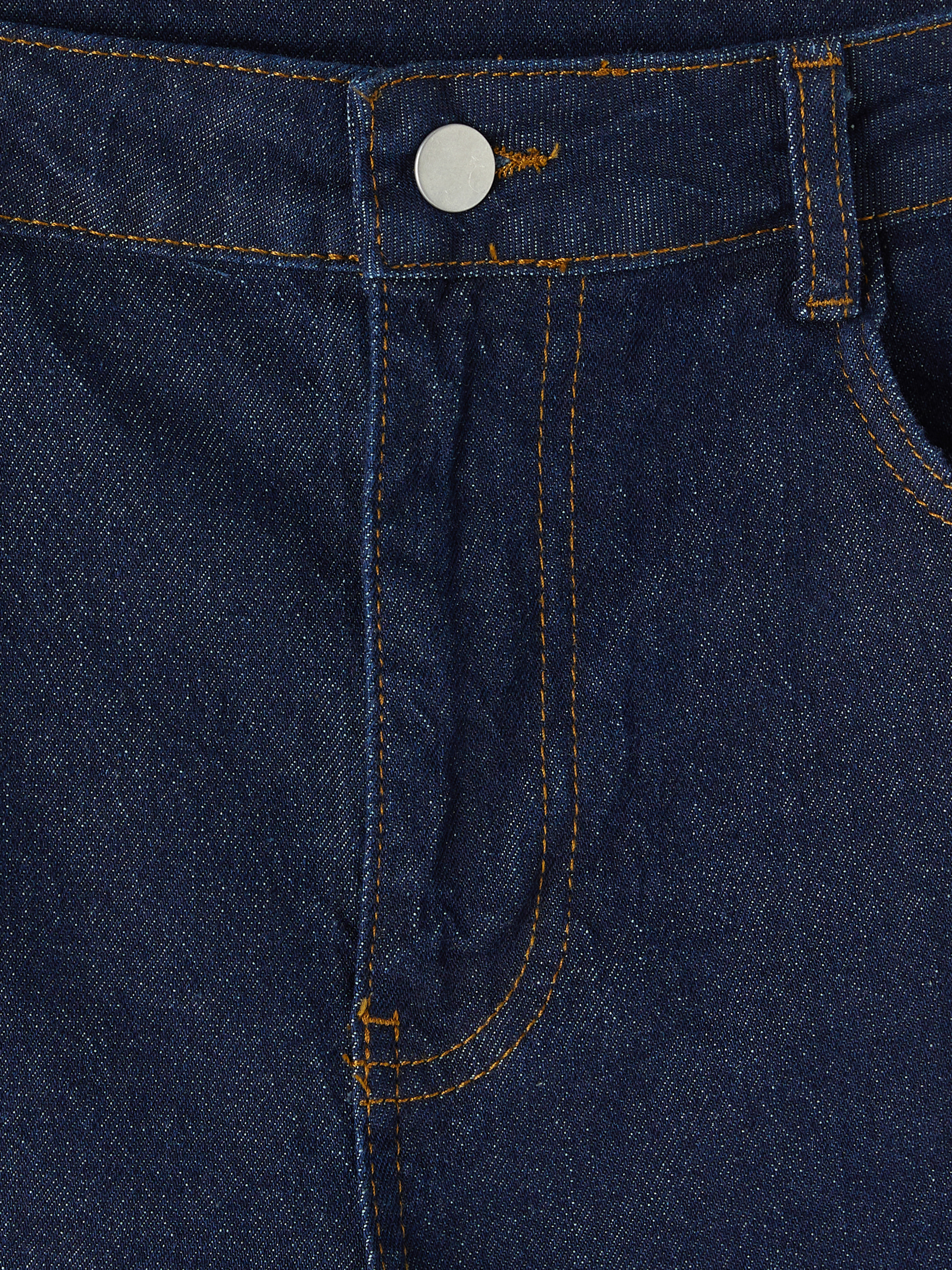 LCW Comfort Wideleg Kadın Jean Pantolon görsel 6