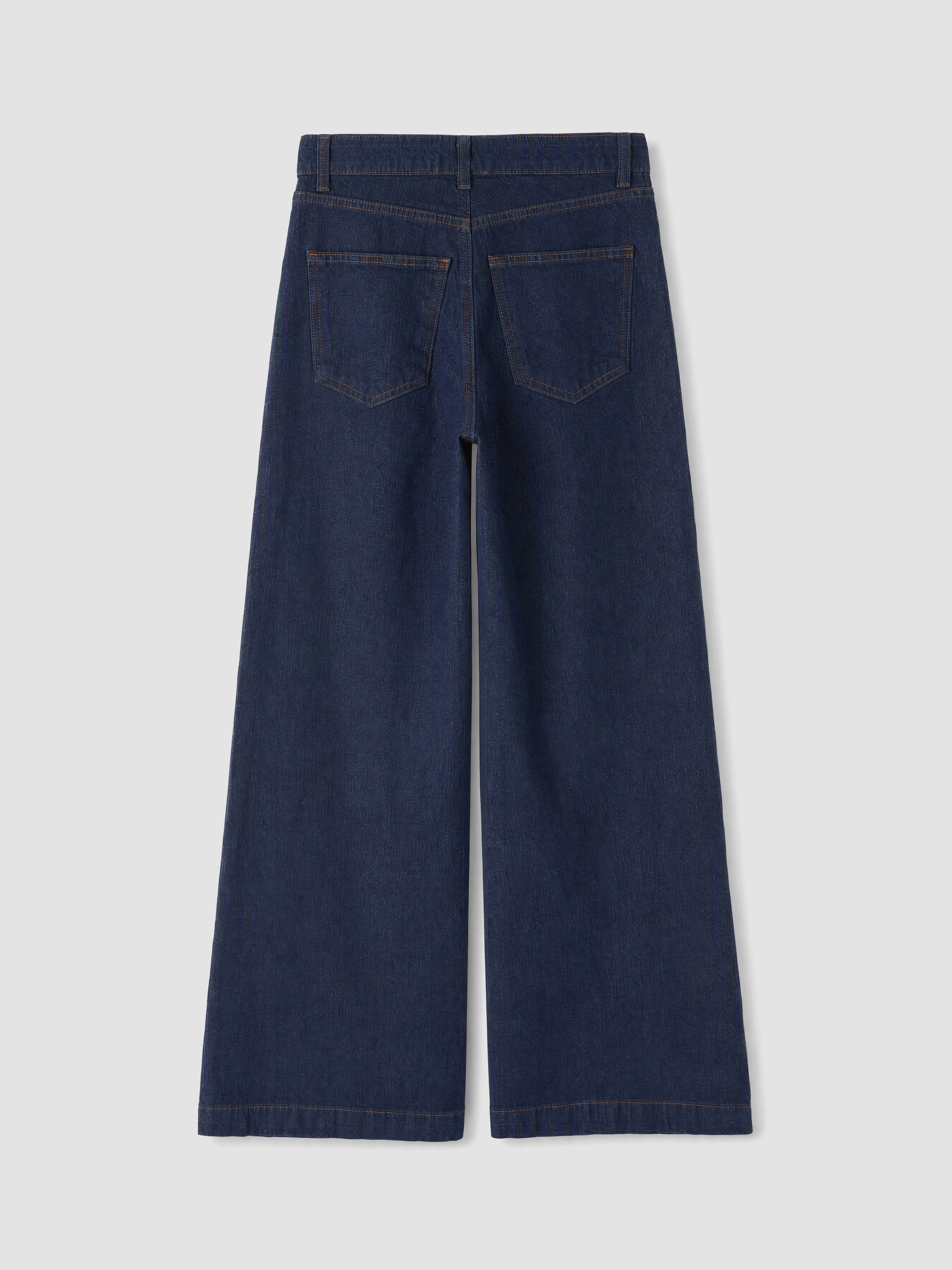 LCW Comfort Wideleg Kadın Jean Pantolon görsel 7