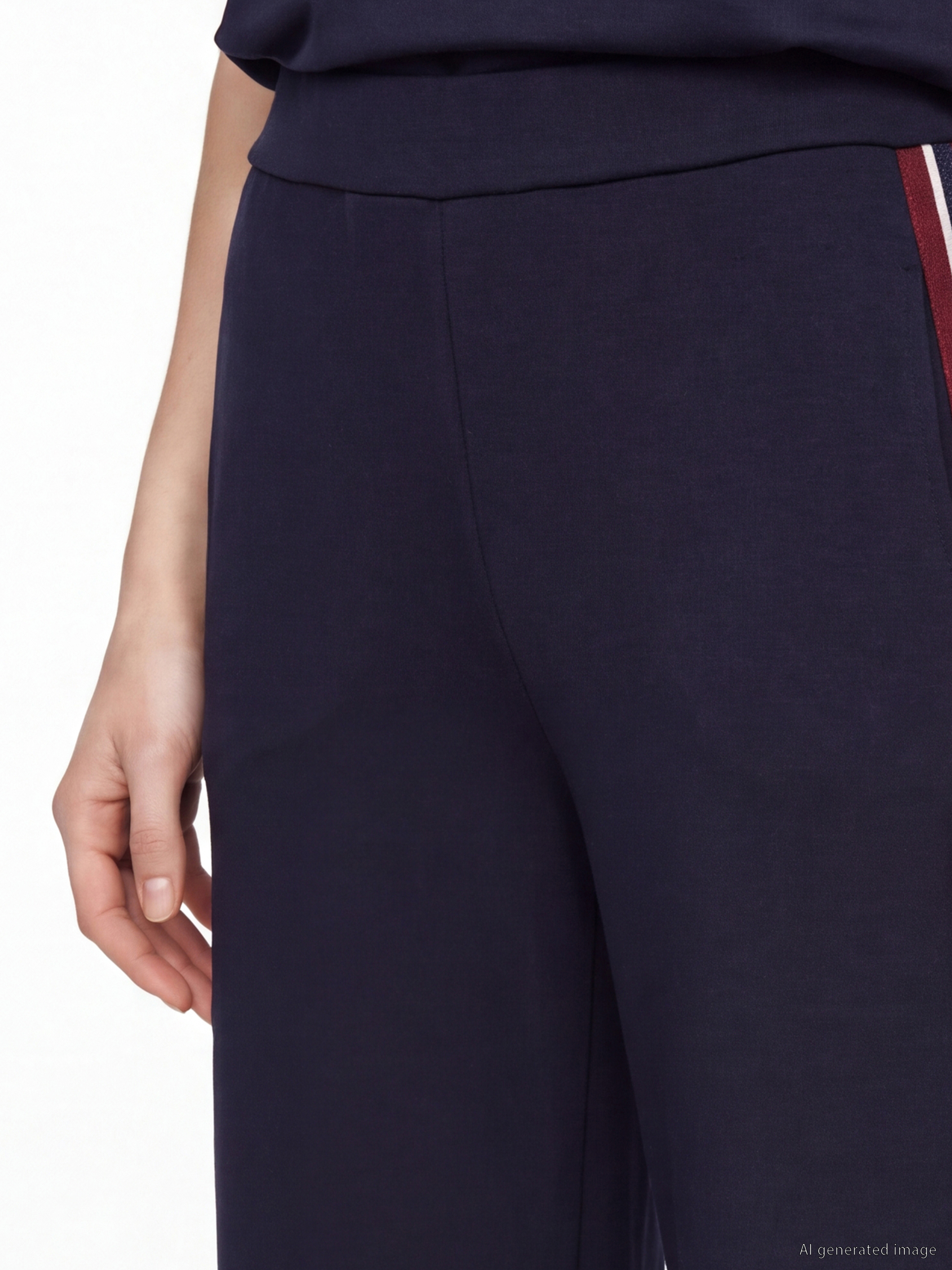LCW EVERYDAY Beli Lastikli Soft Touch Kadın Eşofman Altı görsel 3