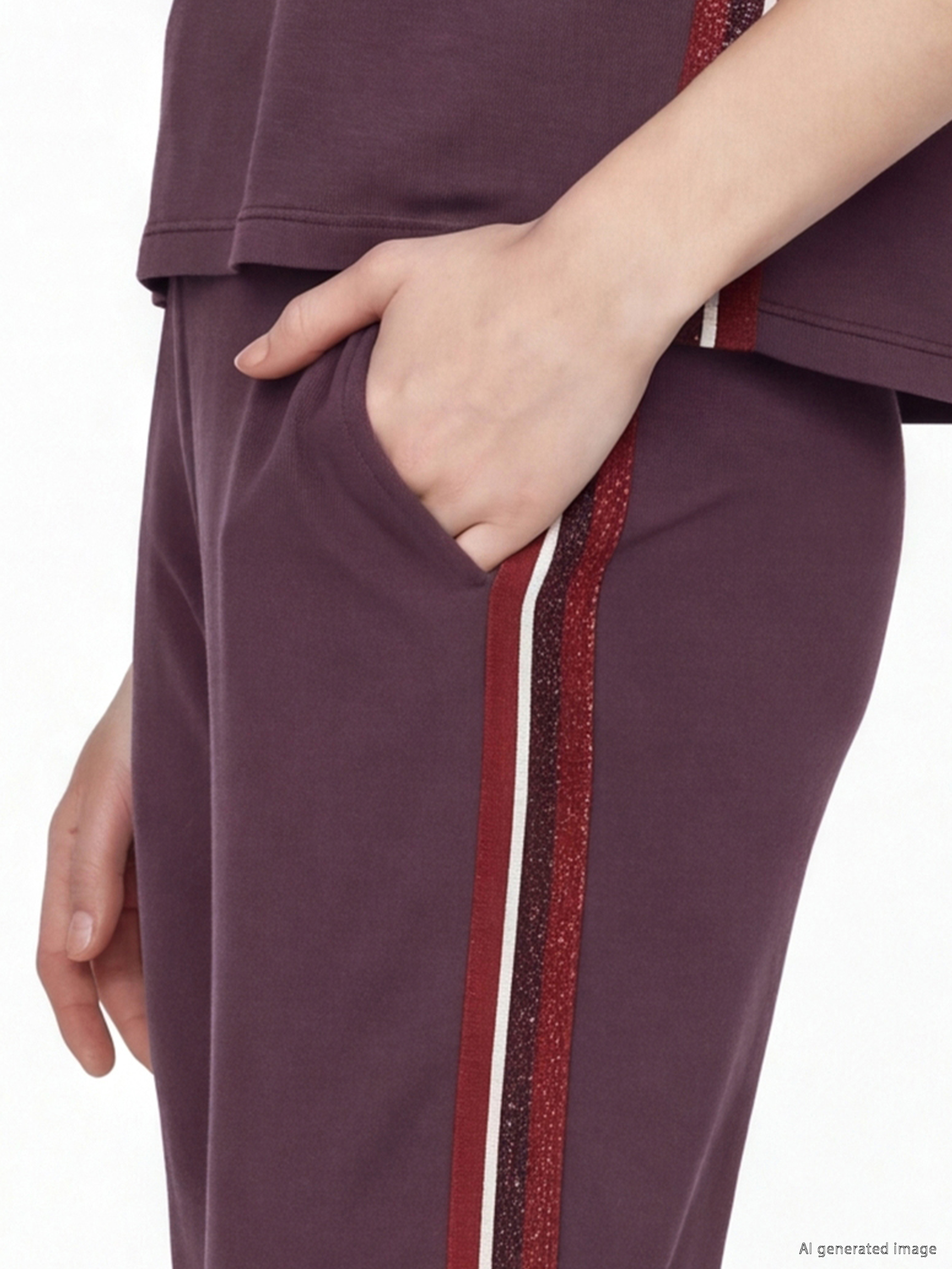 LCW EVERYDAY Beli Lastikli Soft Touch Kadın Eşofman Altı görsel 3