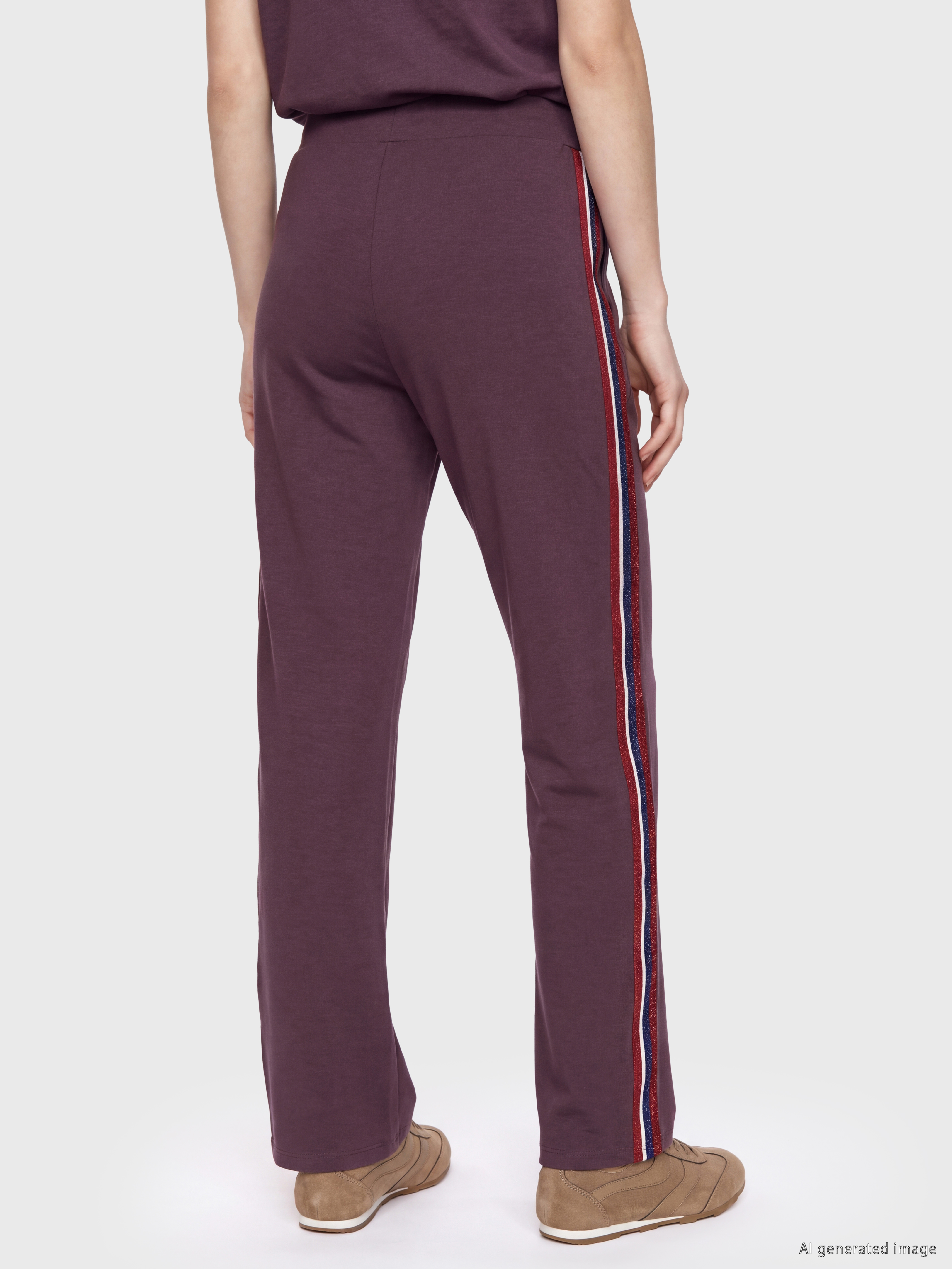 LCW EVERYDAY Beli Lastikli Soft Touch Kadın Eşofman Altı görsel 4