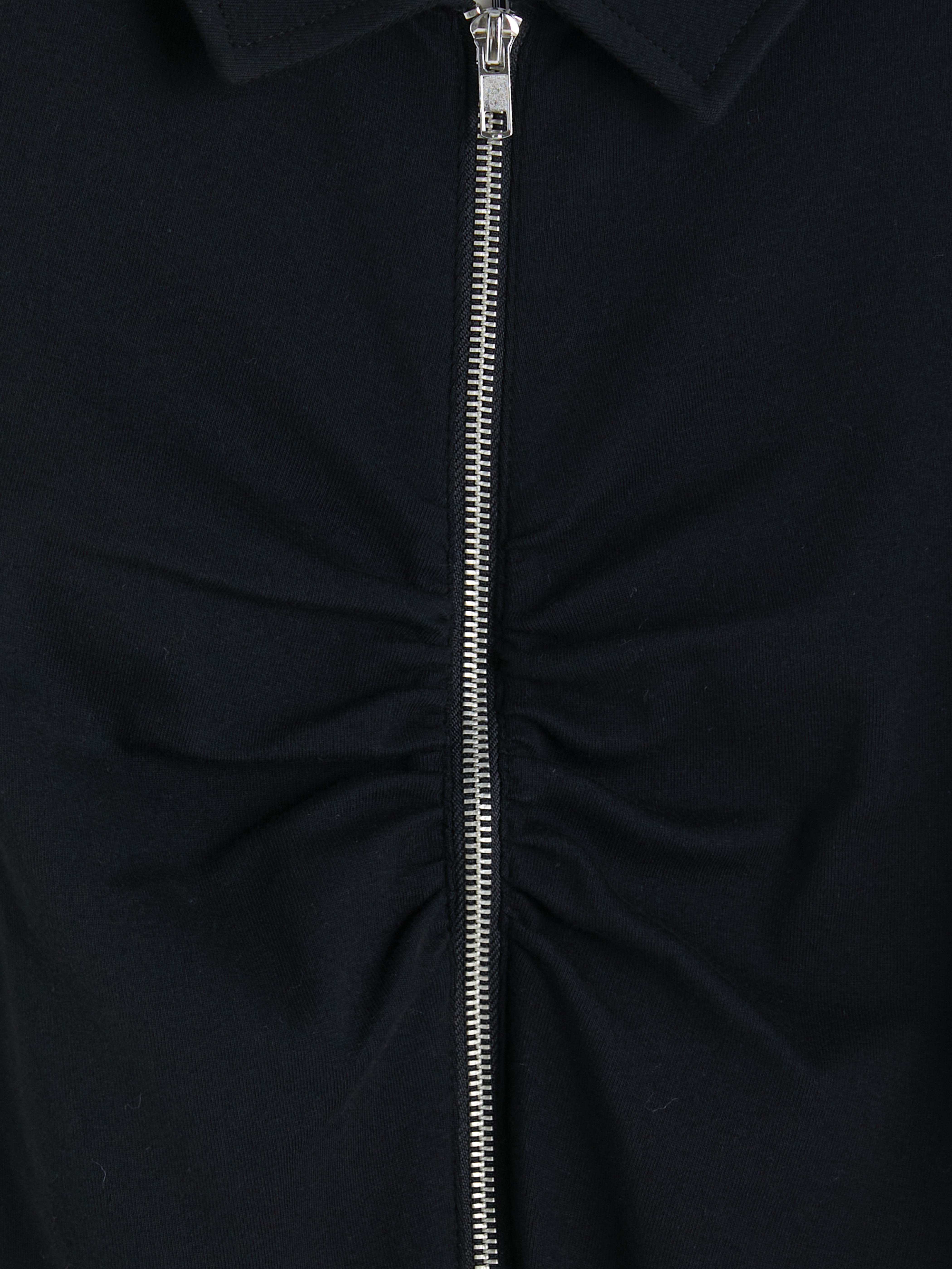 LCW Vision Polo Yaka Büzgülü Bluz görsel 7