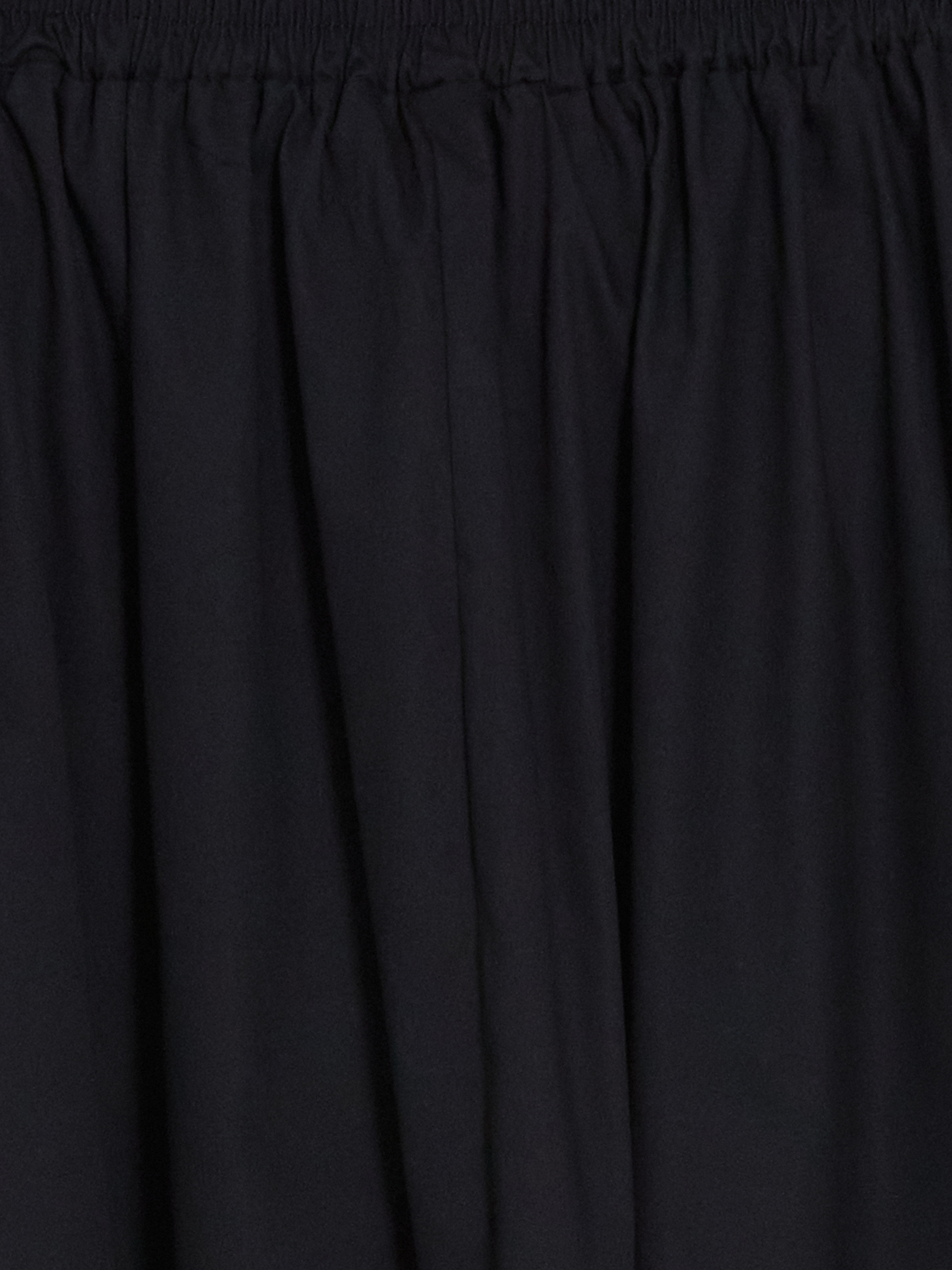 Natuvera Beli Lastikli Poplin Kloş Etek görsel 6