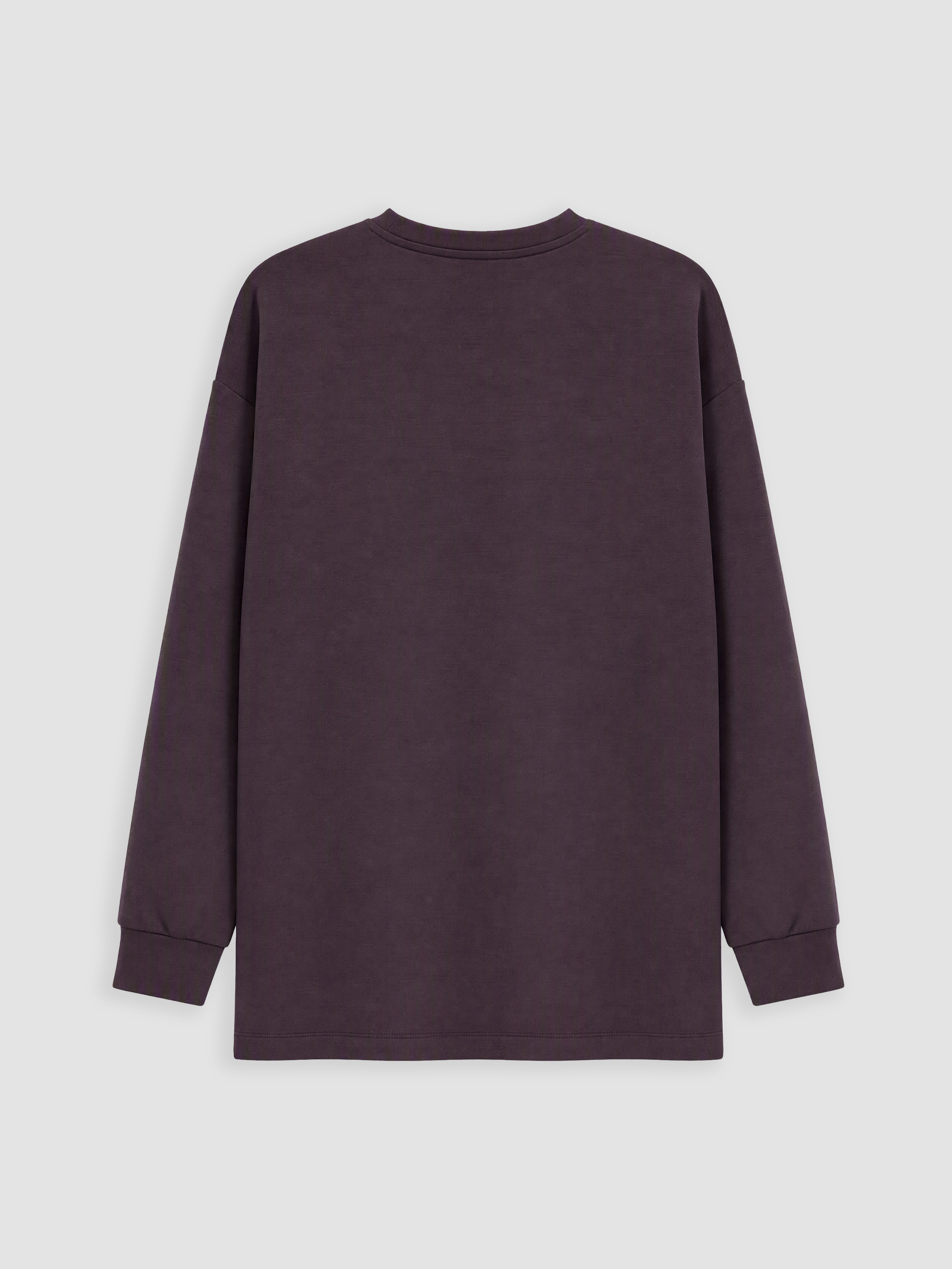LCW Modest Nakışlı Soft Touch Kadın Sweatshirt Tunik görsel 7