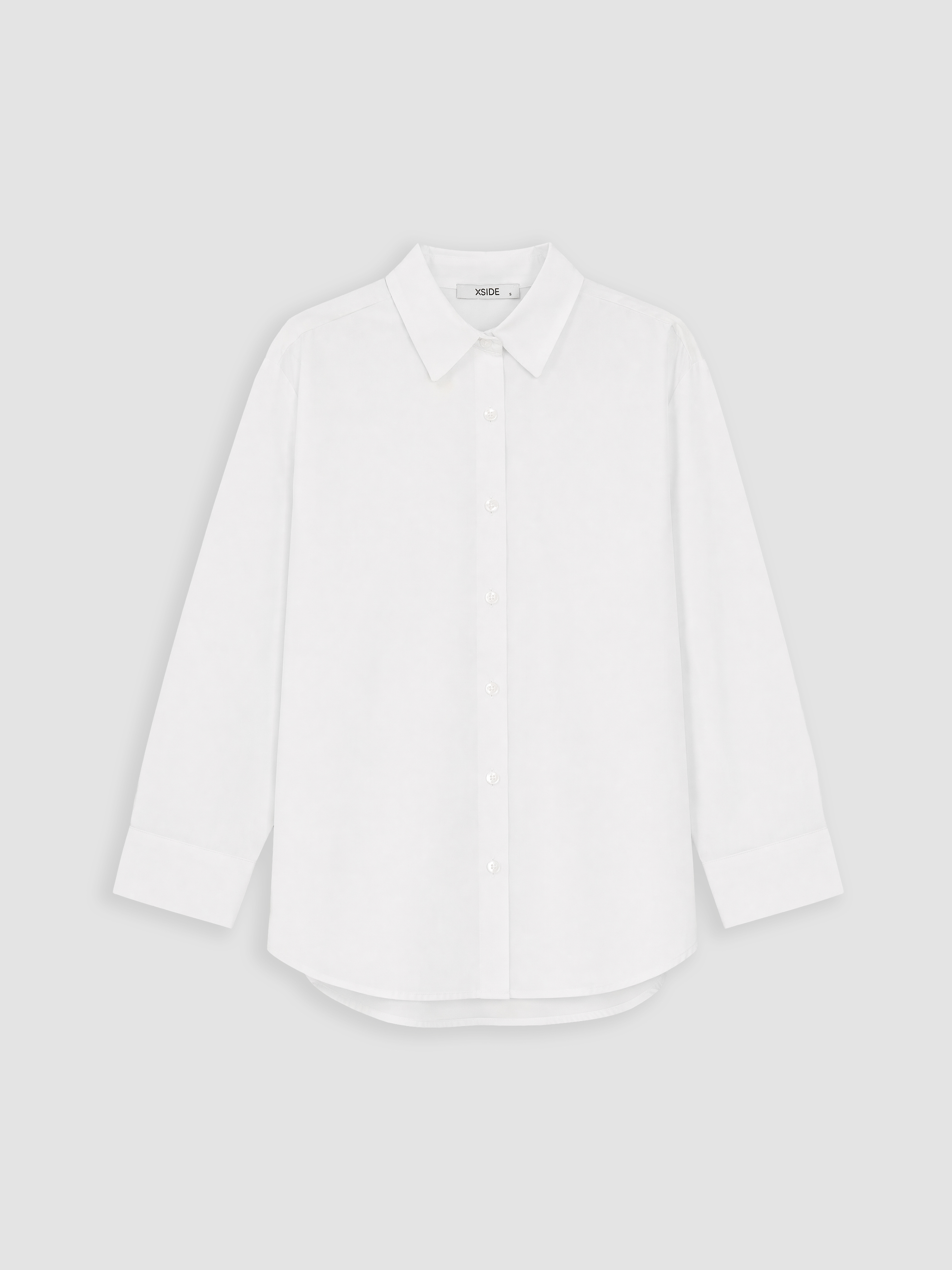 XSIDE Oversize Poplin Kadın Gömlek görsel 5