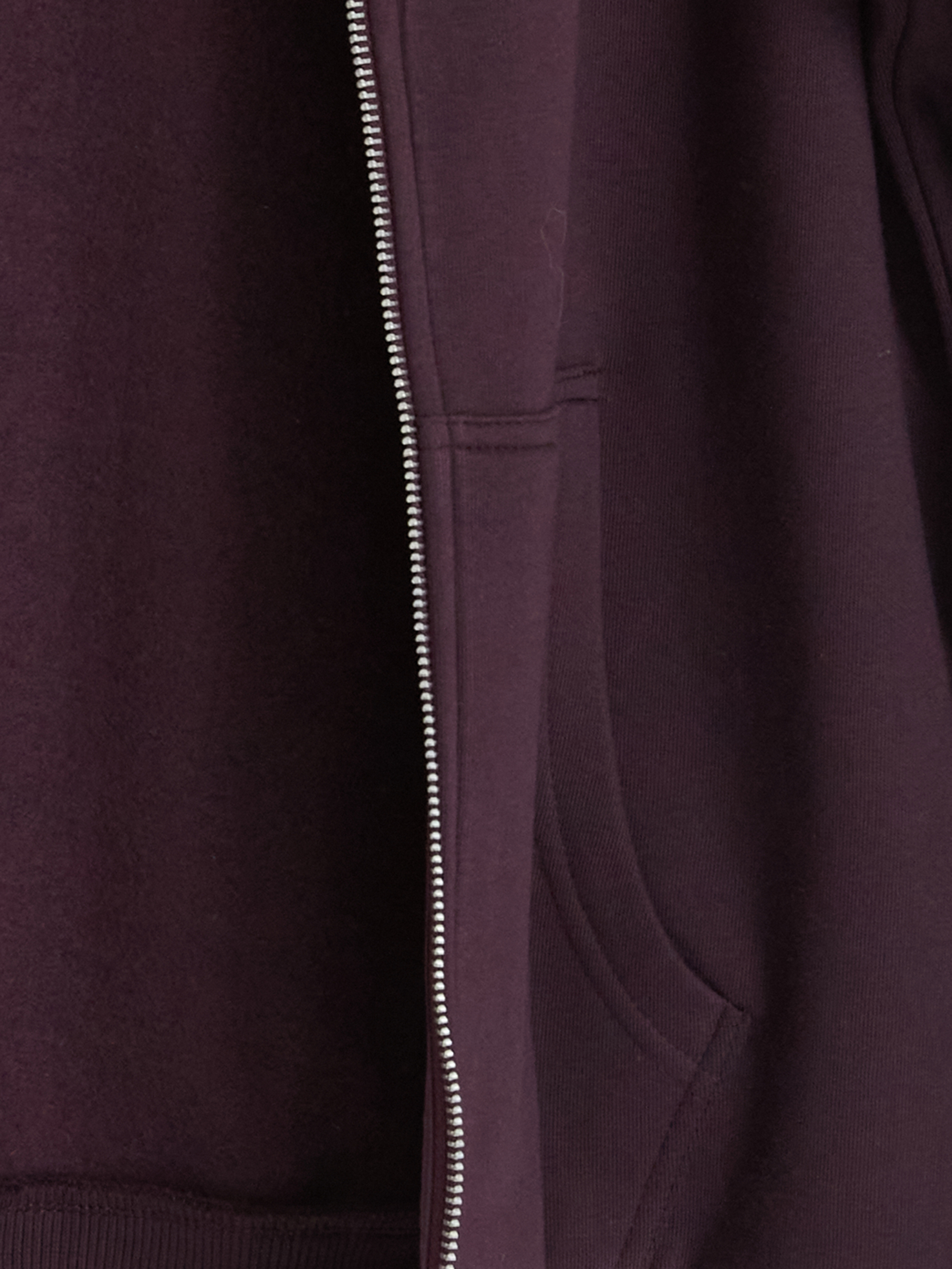 LC WAIKIKI Kapüşonlu Kadın Kalın Fermuarlı Sweatshirt görsel 7