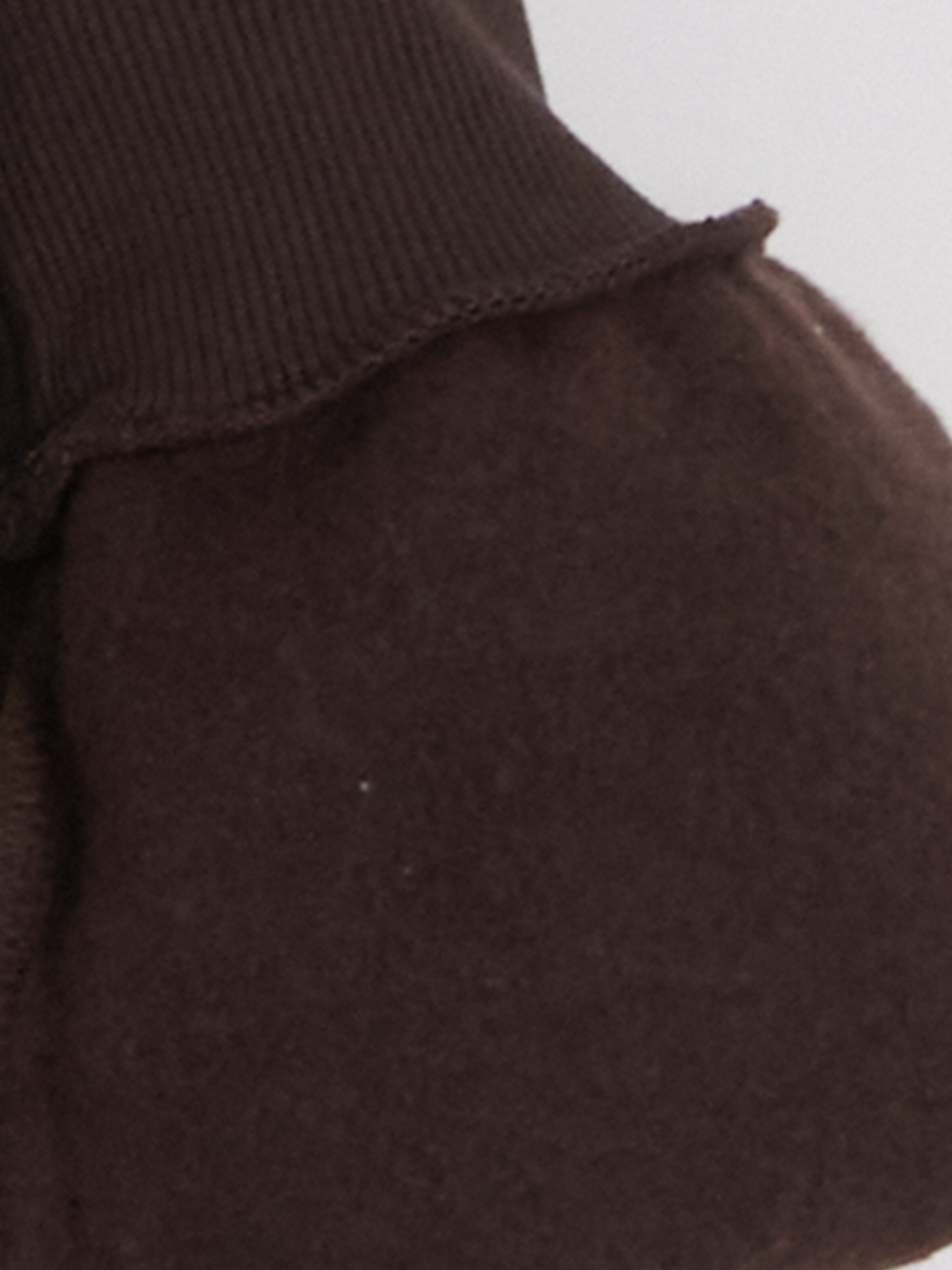 XSIDE Puantiyeli Oversize Kadın Kalın Sweatshirt görsel 8