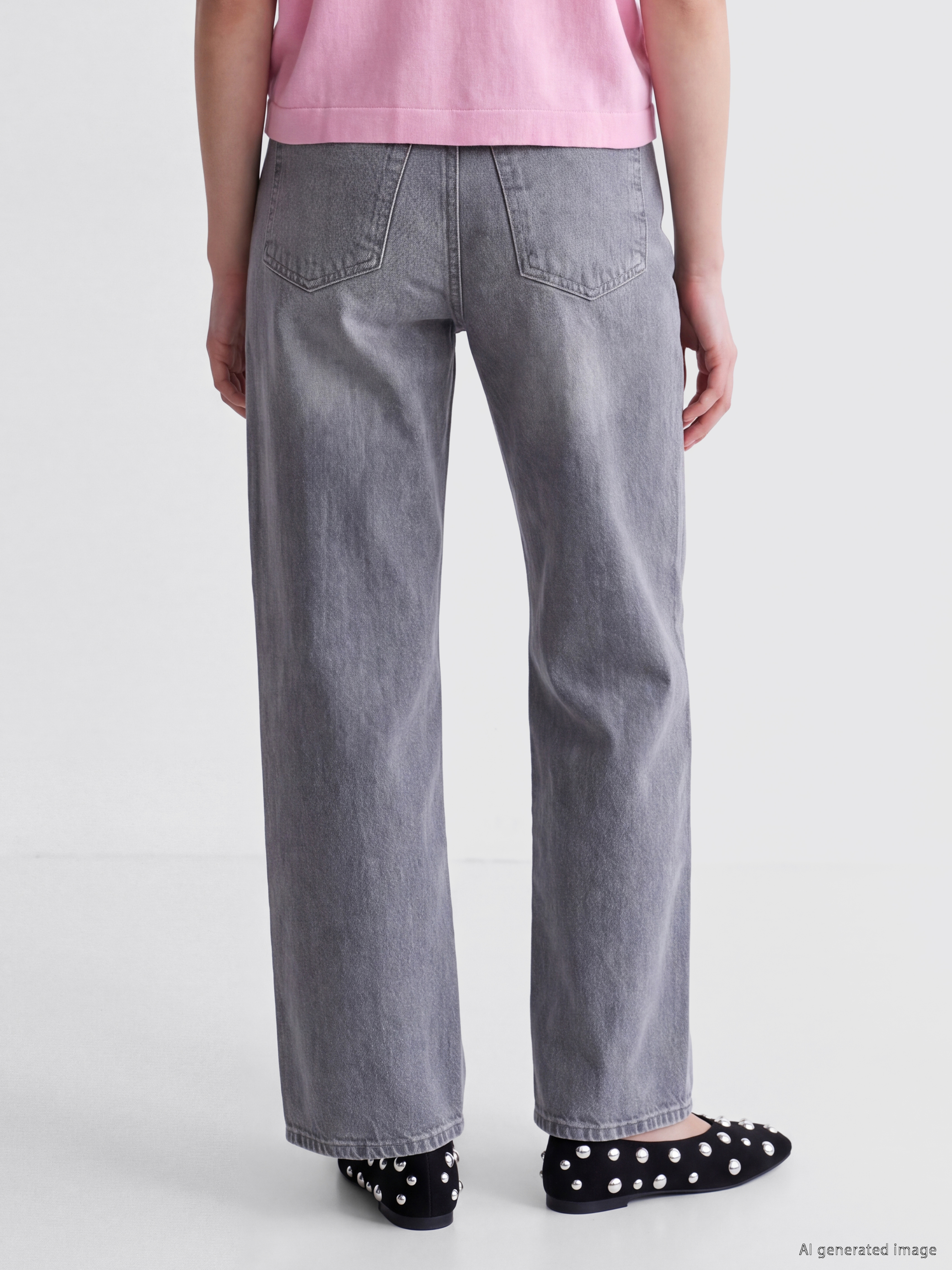 LCW Vision Straight Fit Kadın Jean Pantolon görsel 4