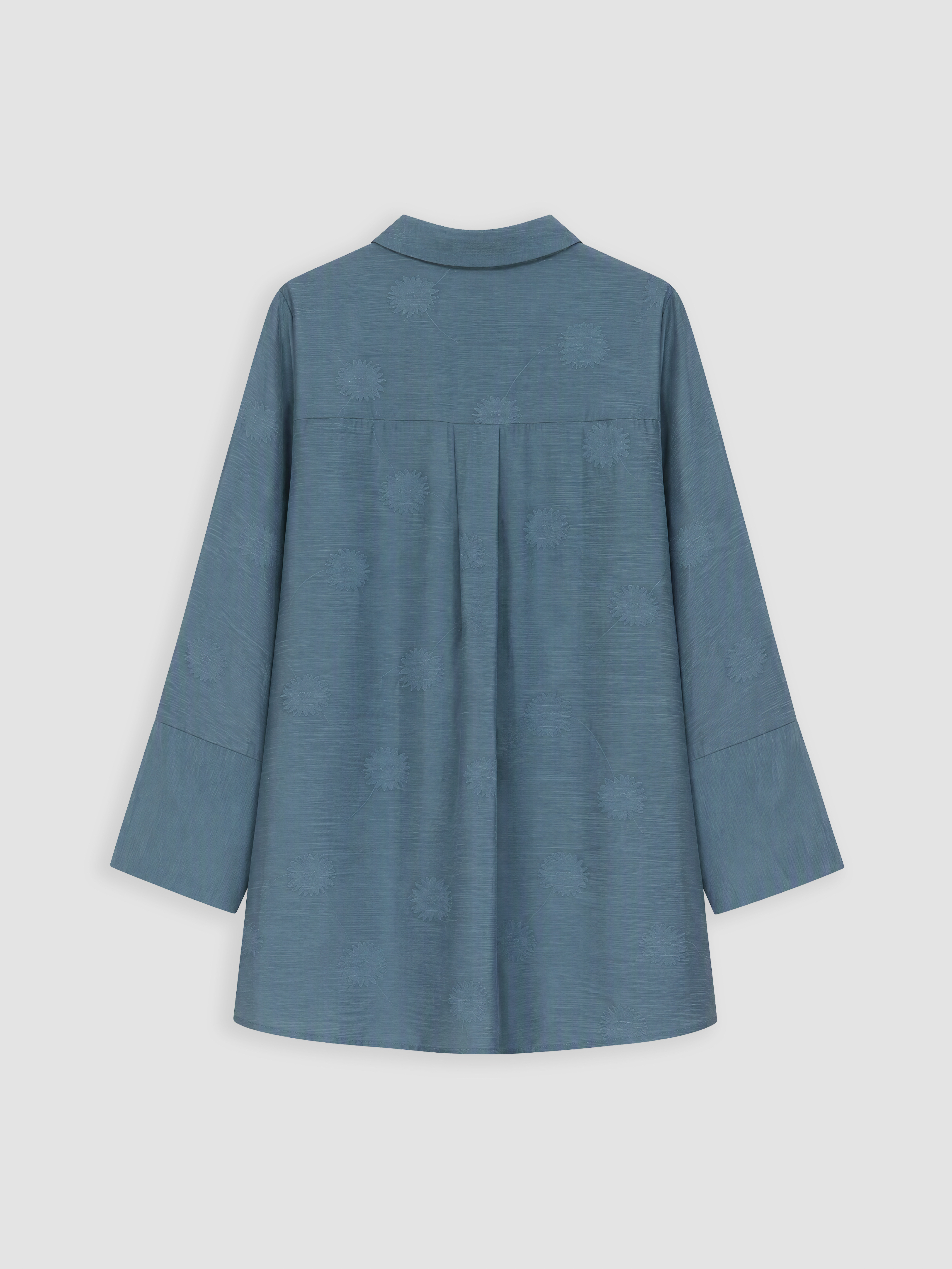 LC WAIKIKI Desenli Oversize Kadın Gömlek Tunik görsel 7