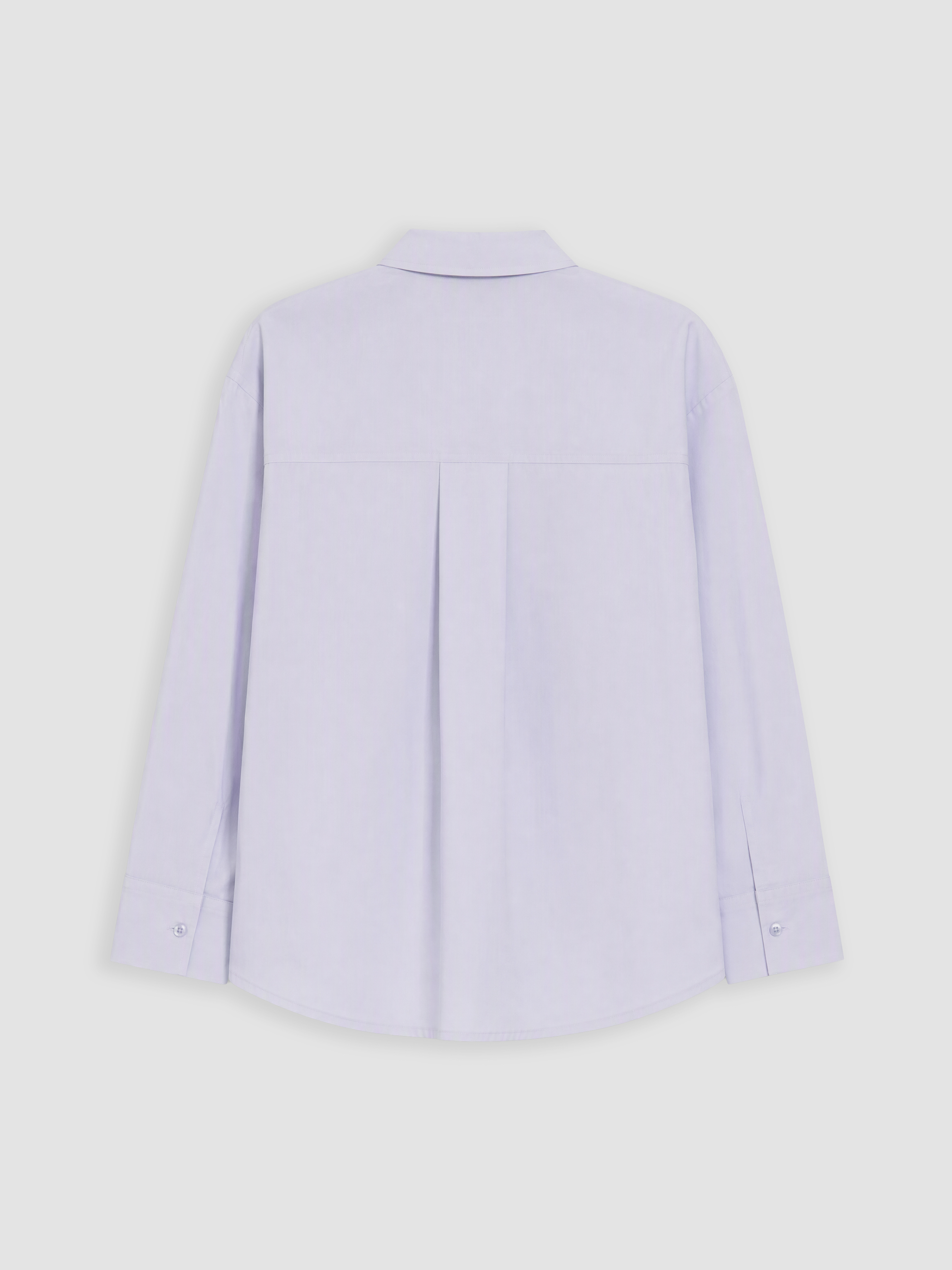 LCW Comfort Nakışlı Oxford Kadın Gömlek görsel 7