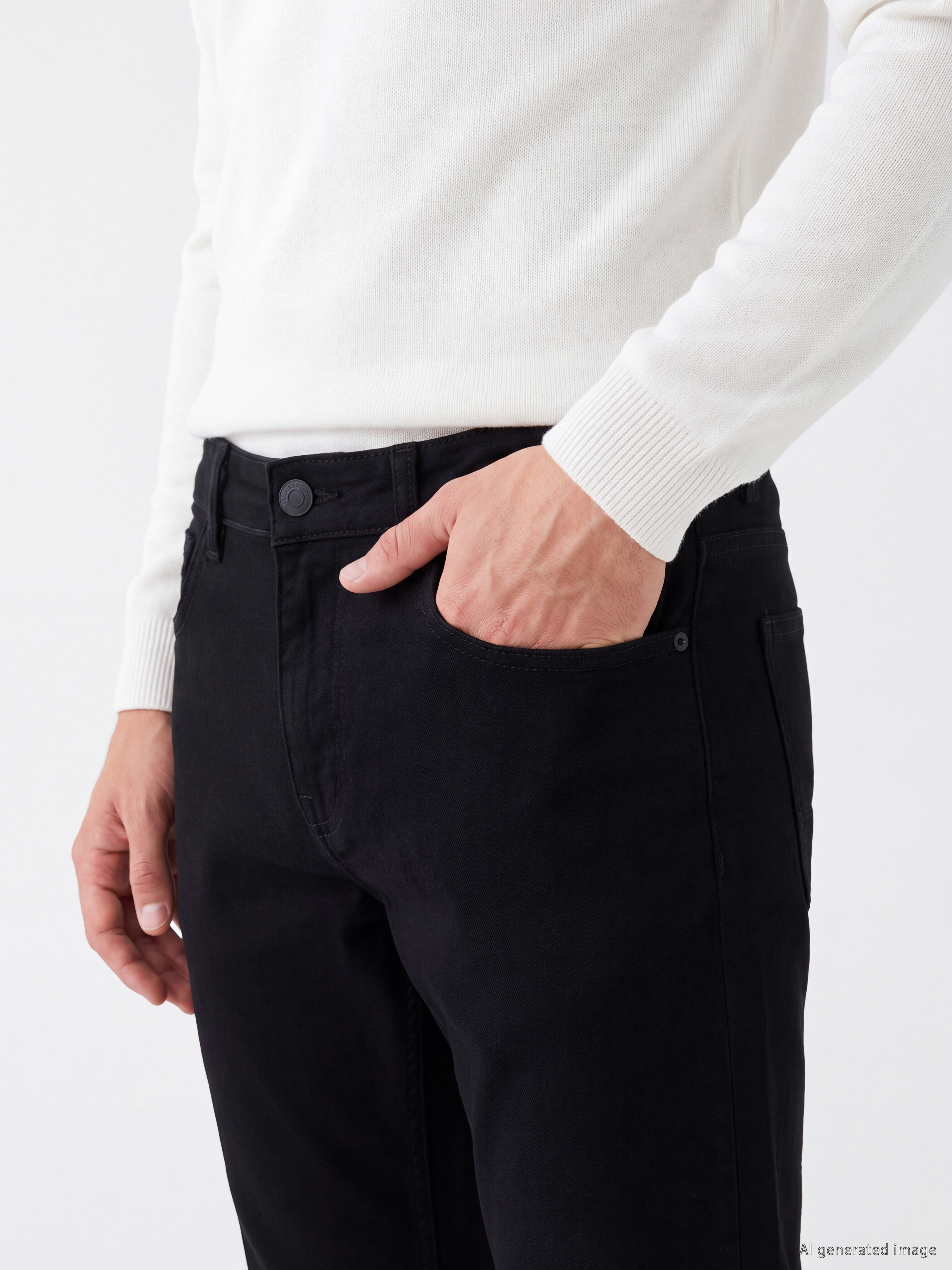 LCW Jeans 750 Slim Fit Erkek Jean Pantolon görsel 3