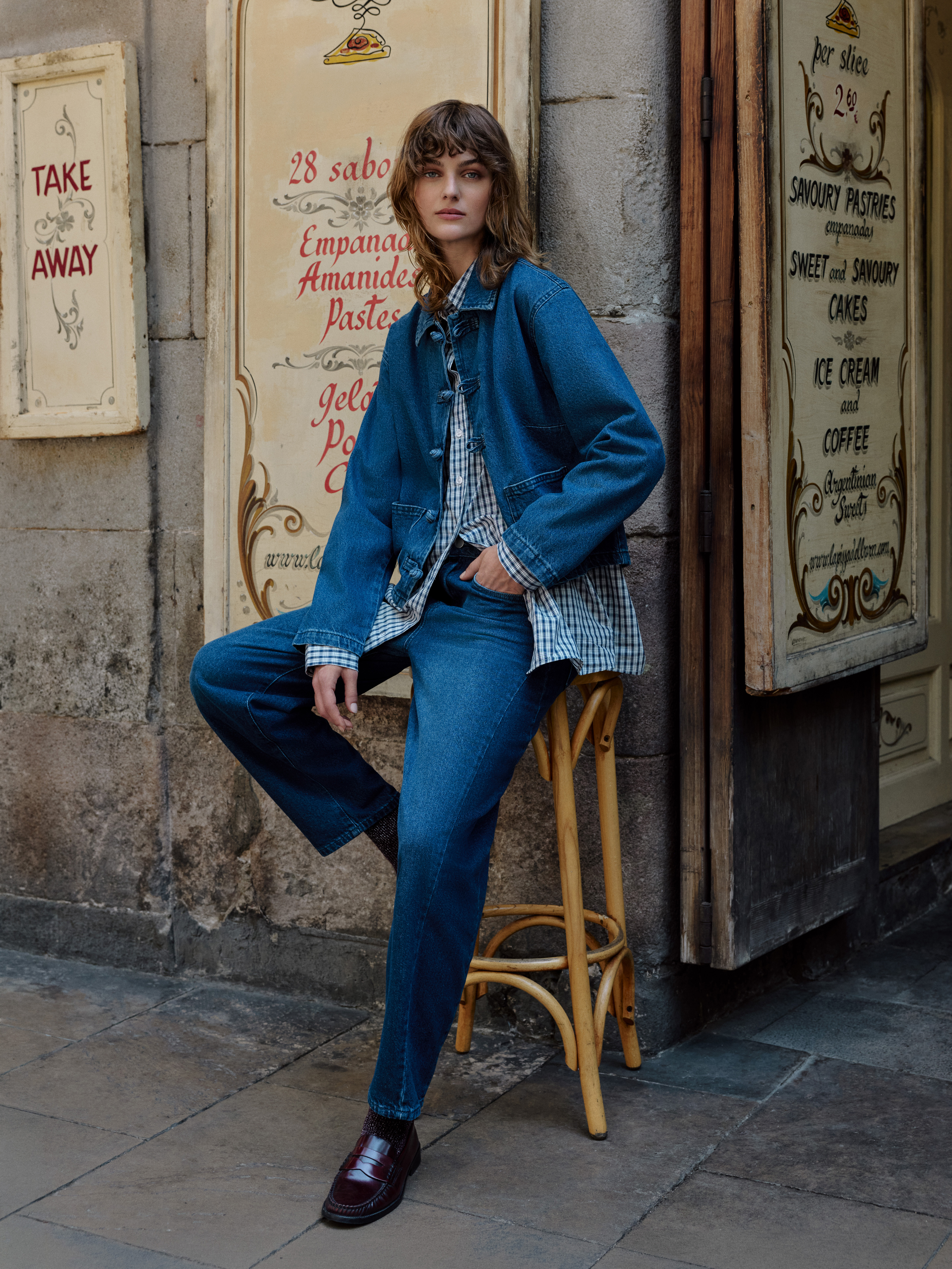 LCW Modest Baggy Fit Kadın Jean Pantolon görsel 2