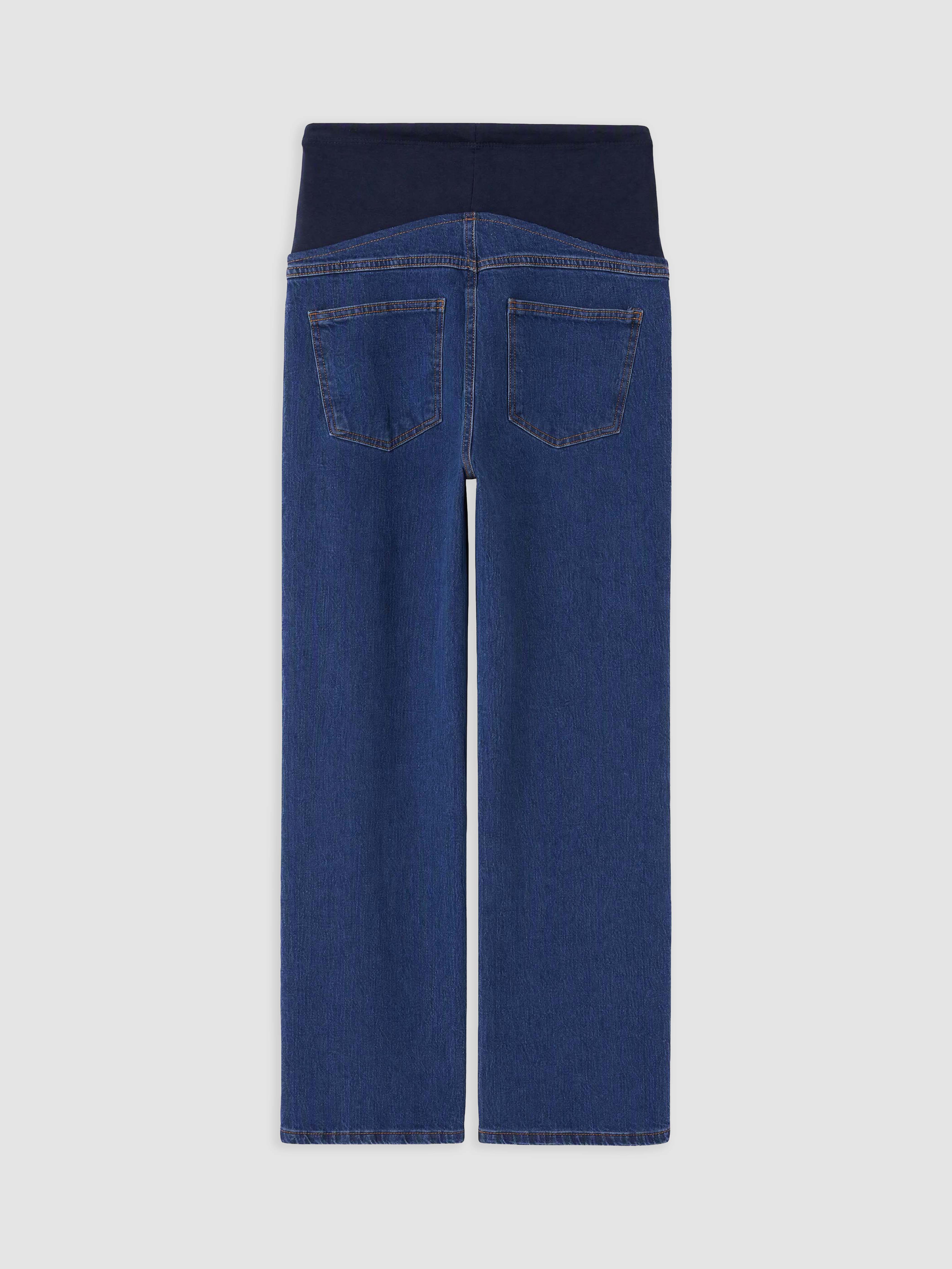LCW Comfort Karın Panelli Hamile Jean Pantolon görsel 2