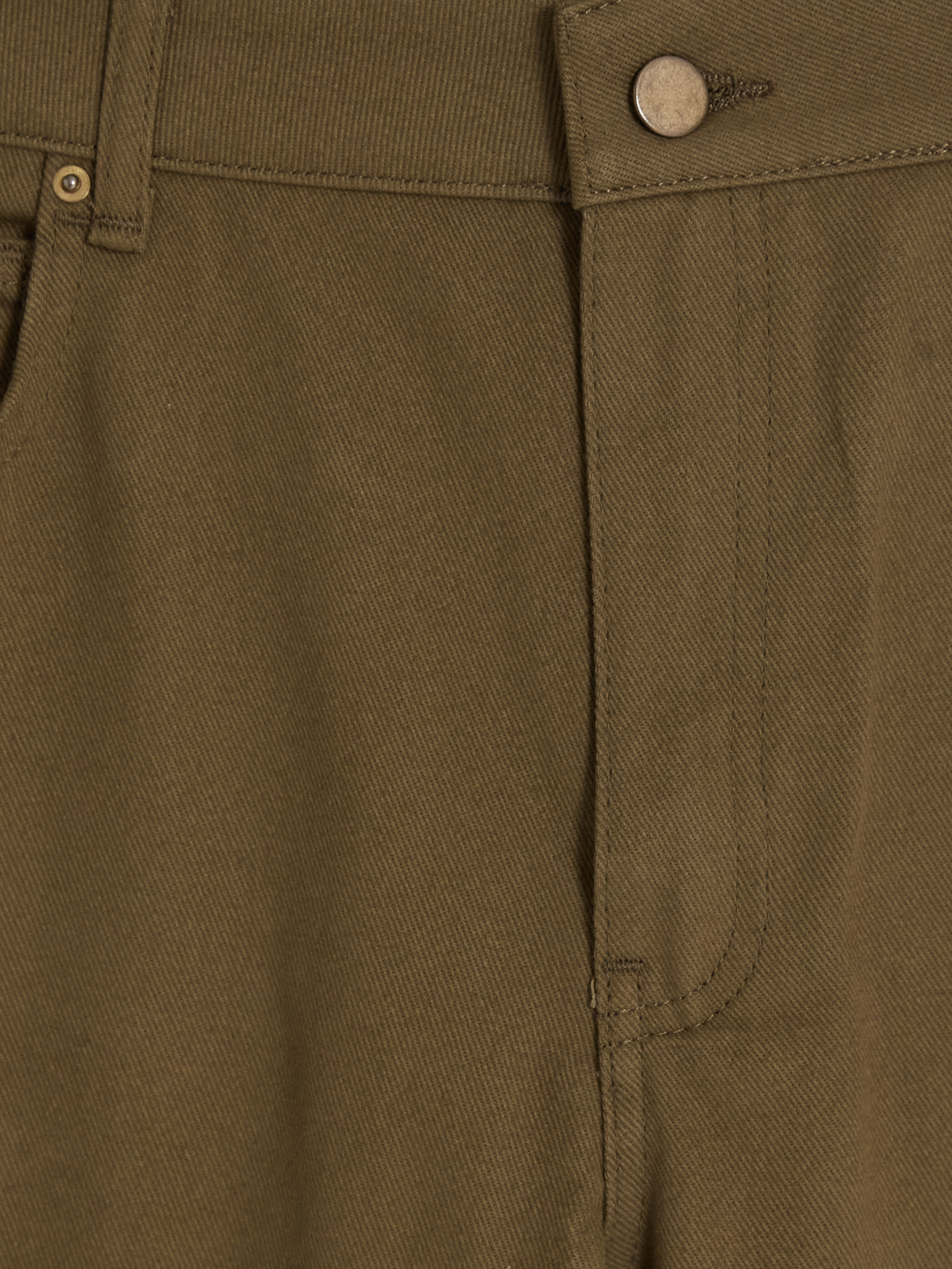 LCW Modest Wideleg Kadın Jean Pantolon görsel 6