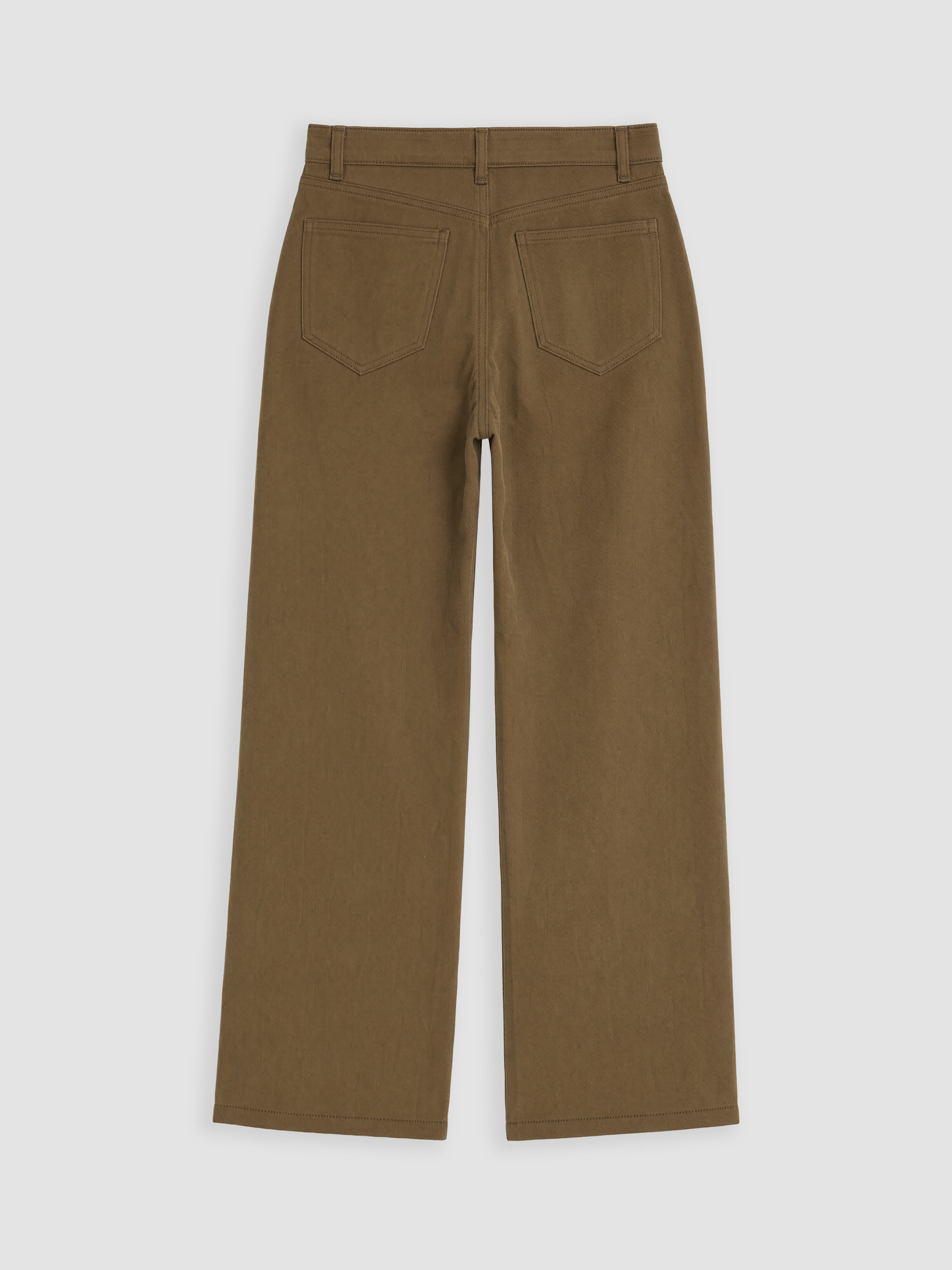 LCW Modest Wideleg Kadın Jean Pantolon görsel 7