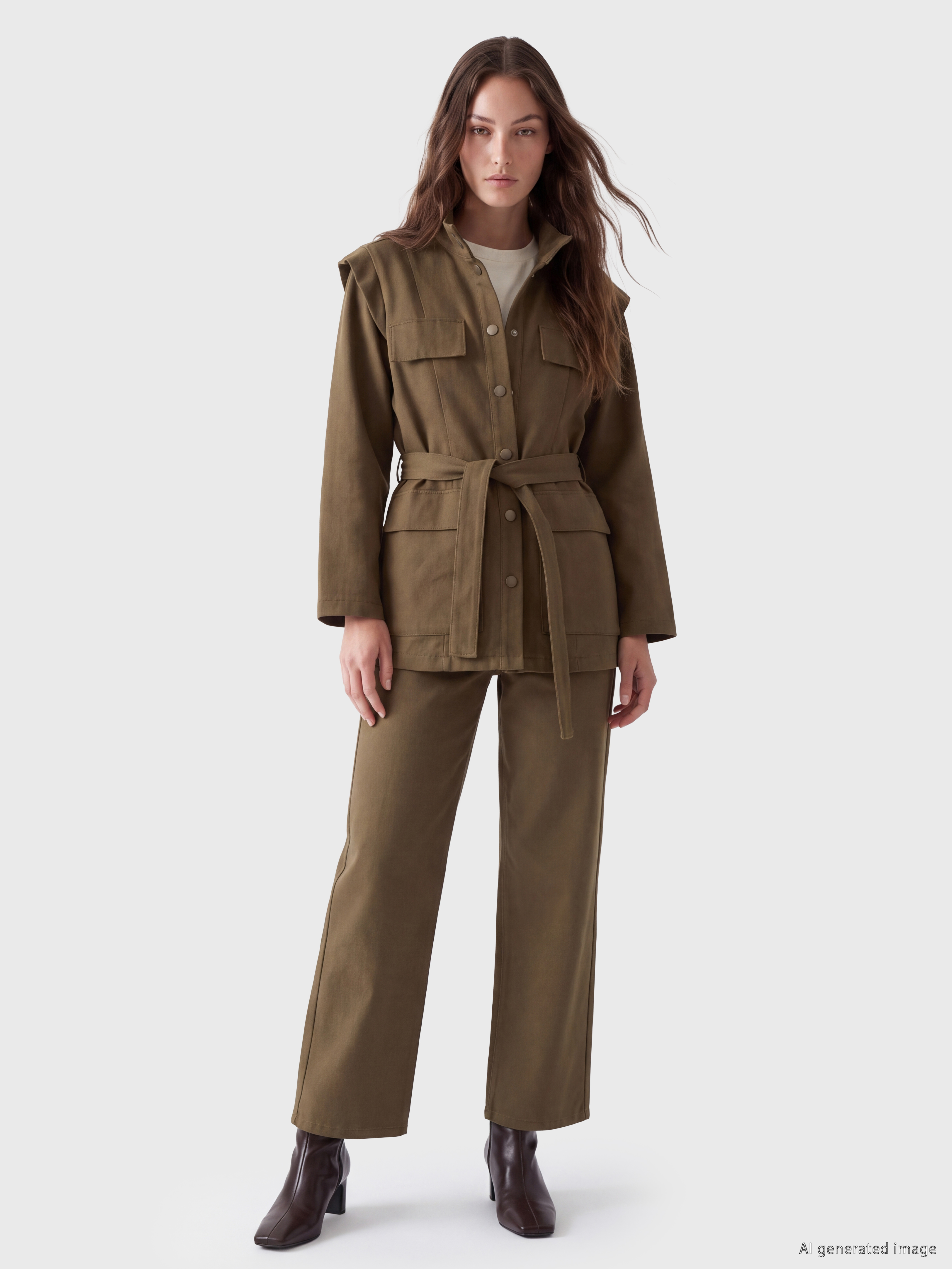 LCW Modest Wideleg Kadın Jean Pantolon