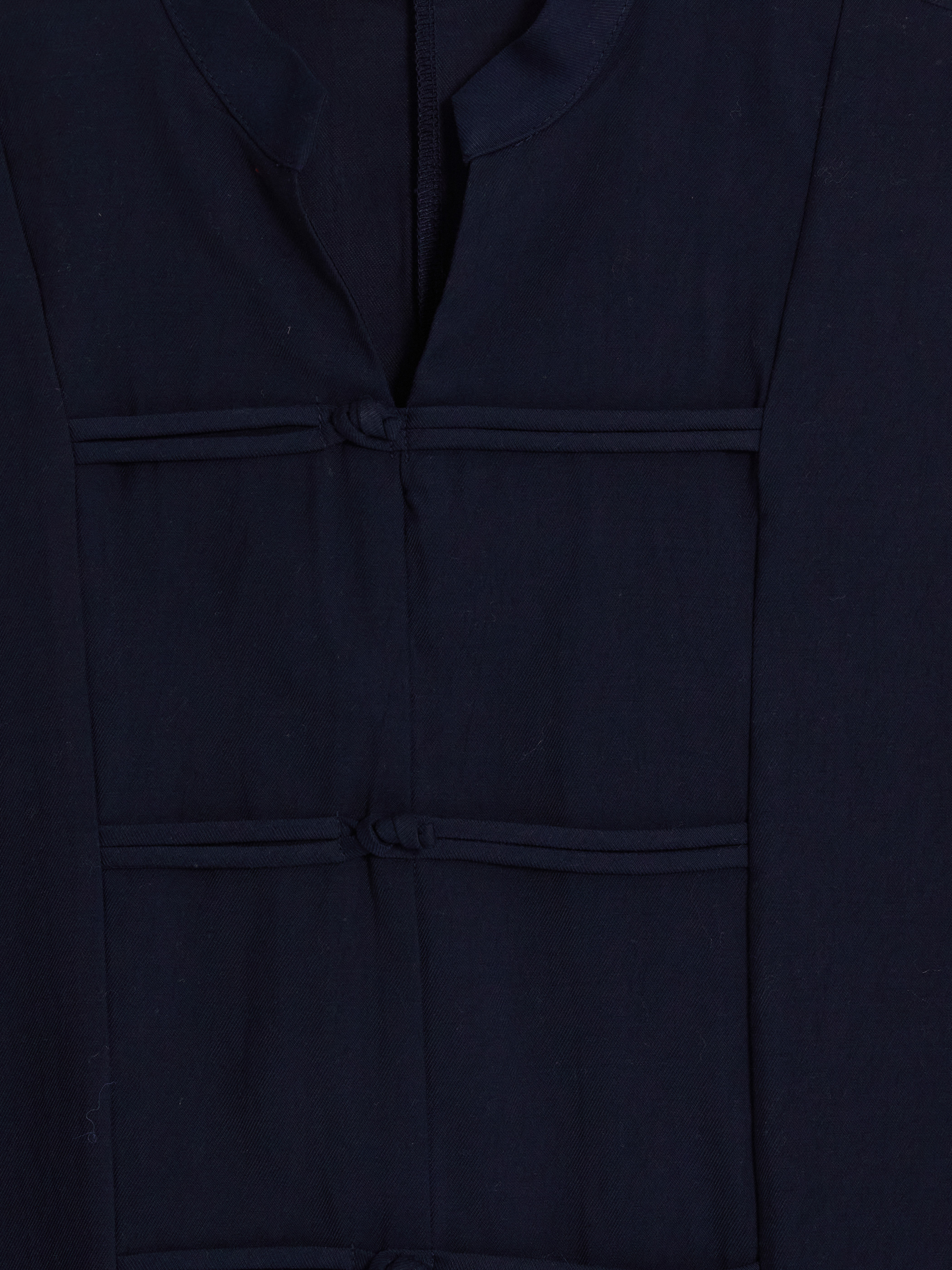 LCW Modest Kaçık Yaka Biye Düğmeli Oversize Elbise görsel 5