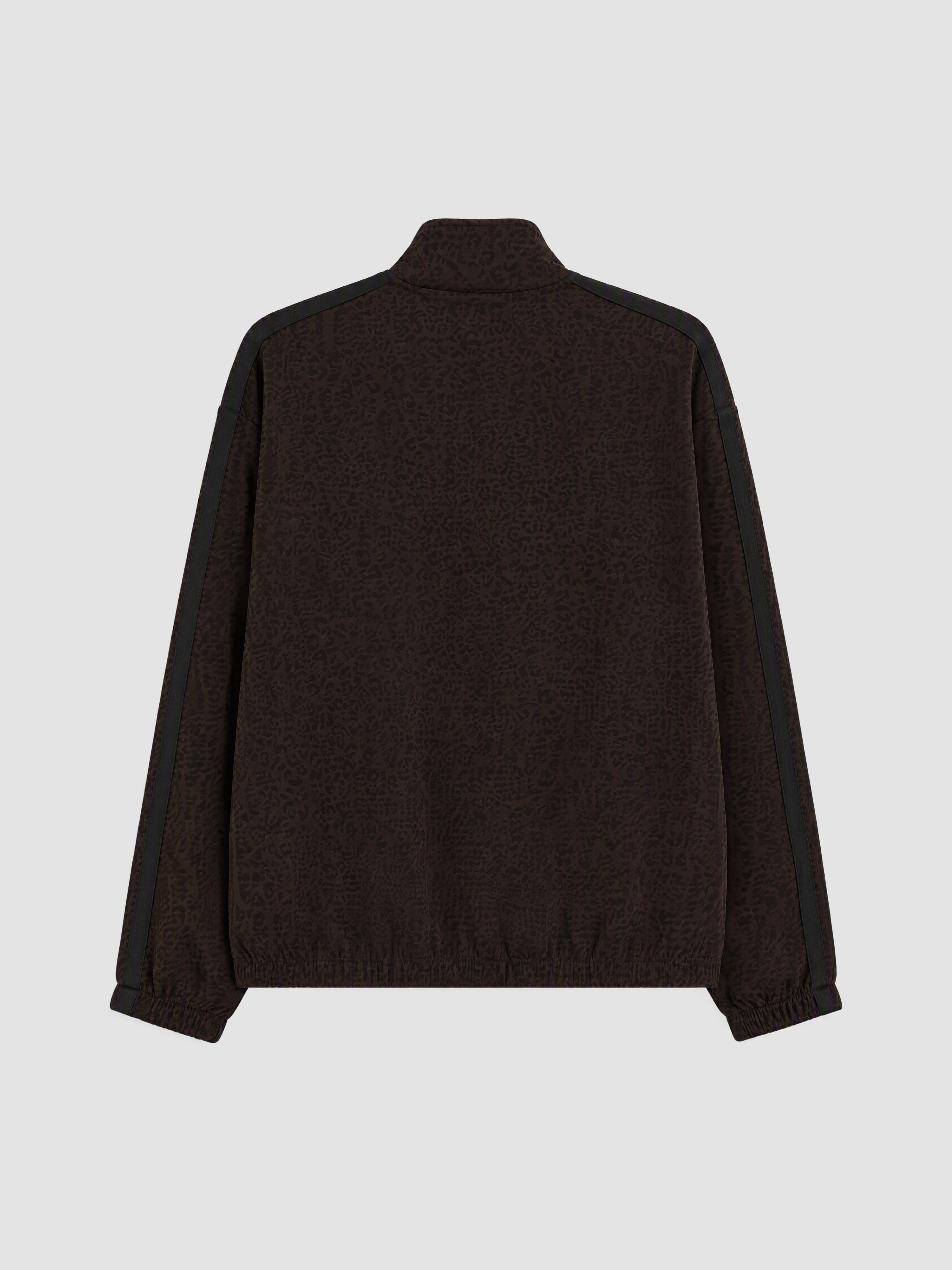 LCW EVERYDAY Leopar Desenli Soft Touch Kadın Fermuarlı Sweatshirt görsel 7