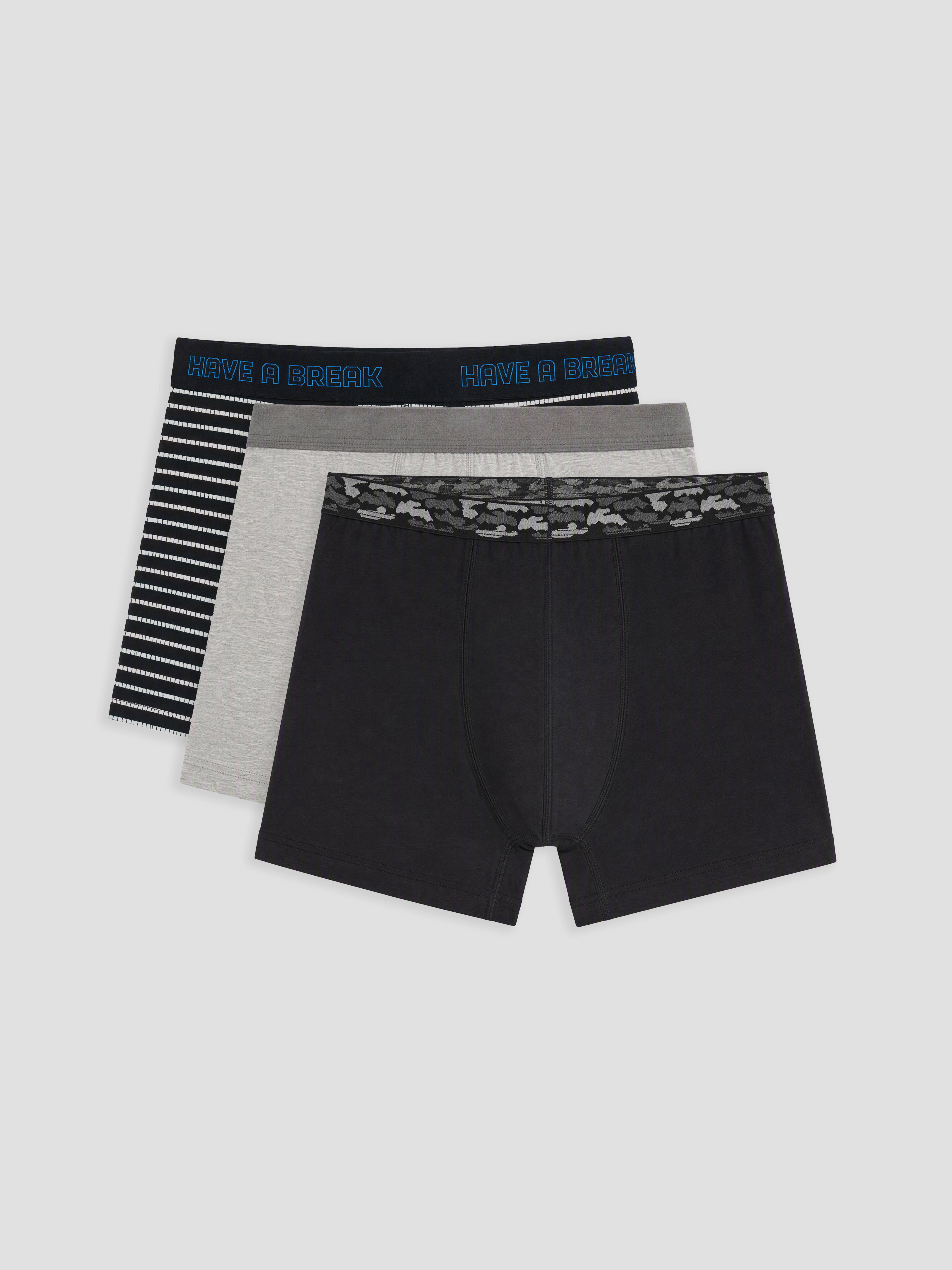 LC WAIKIKI Pamuklu Esnek Erkek Boxer 3'lü Paket