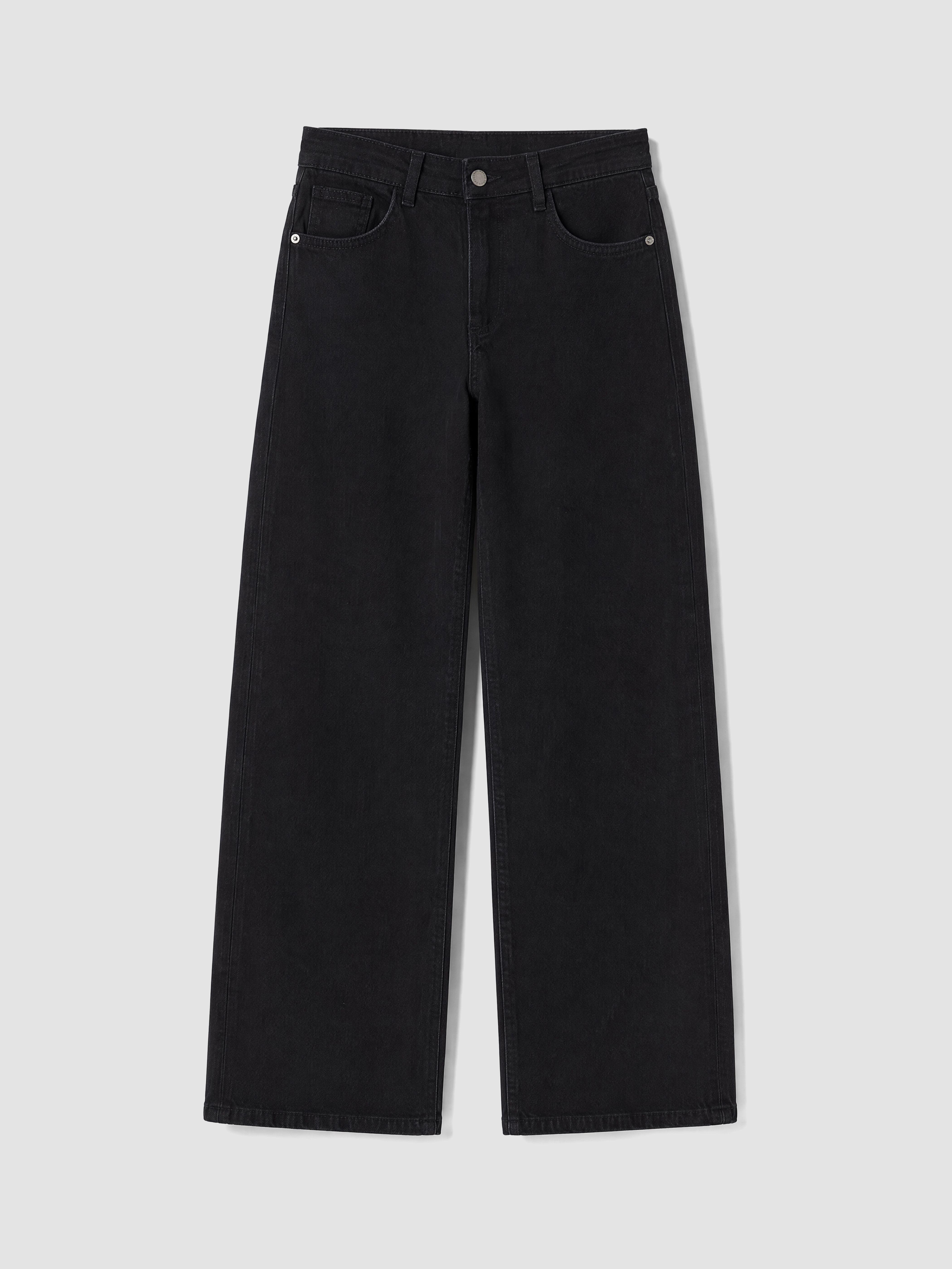 LCW Jeans Petite Wideleg Kadın Jean Pantolon görsel 6