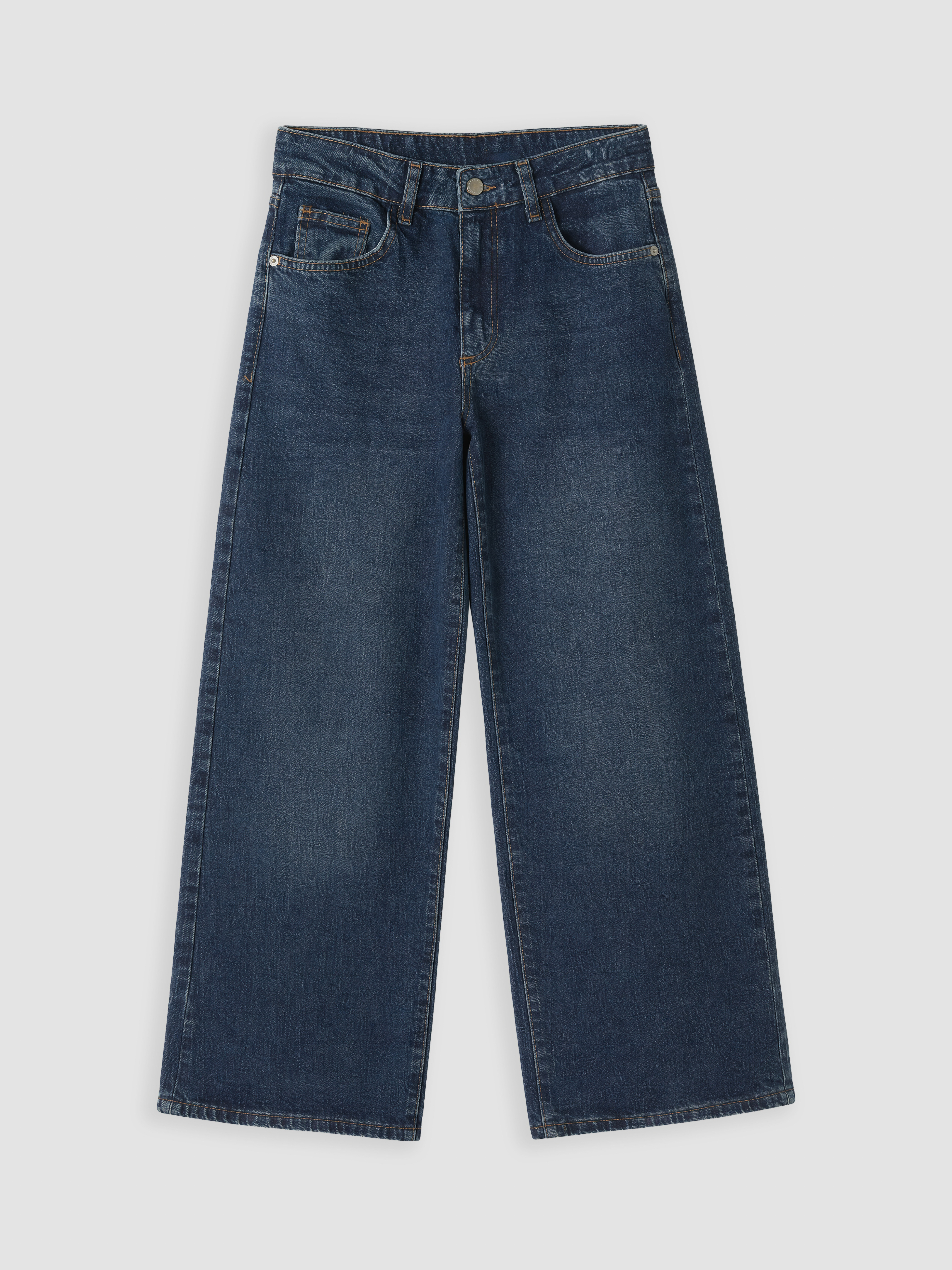 LCW Jeans Petite Wideleg Kadın Jean Pantolon görsel 6
