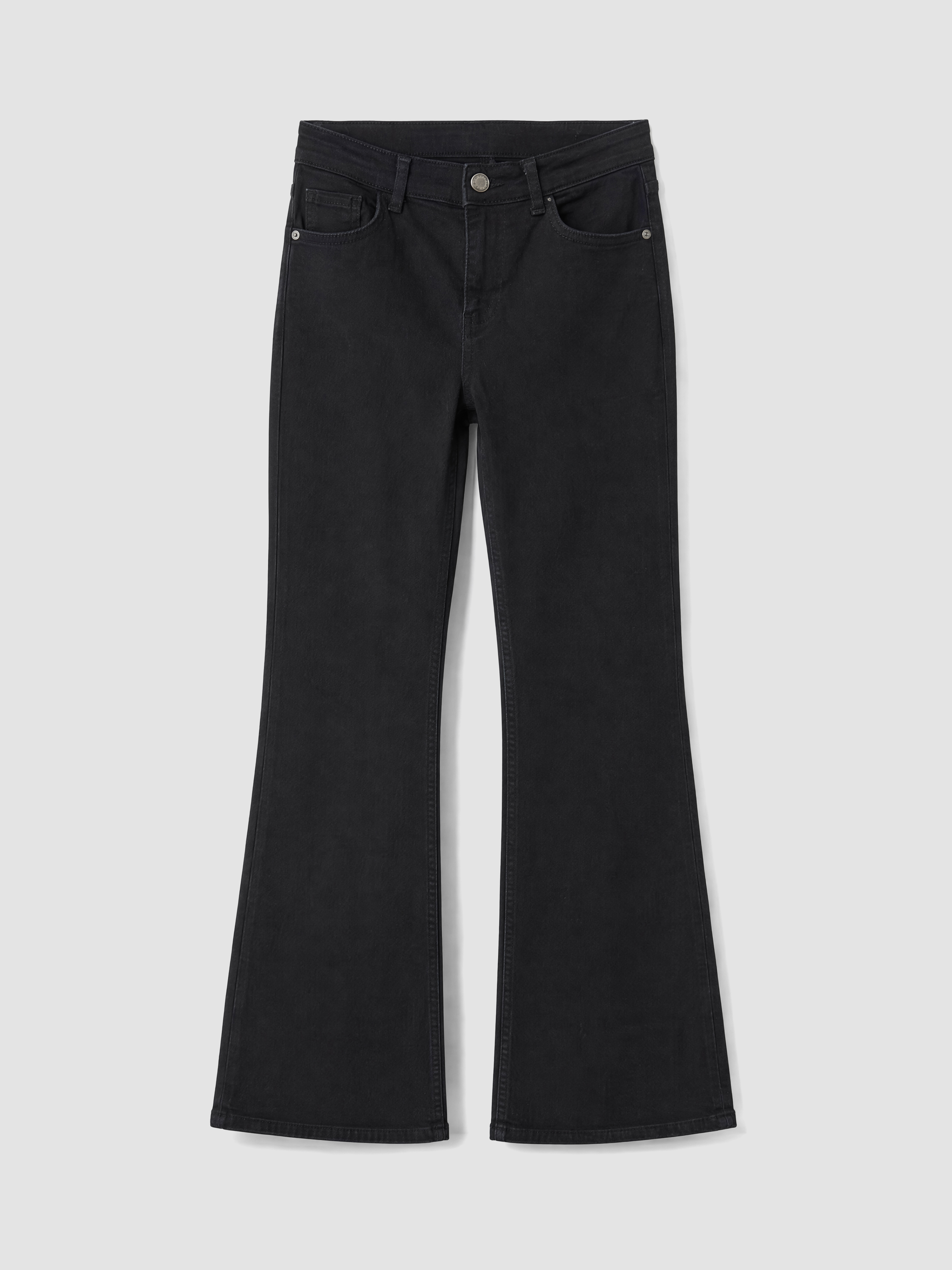 LCW Jeans Petite Flare Kadın Jean Pantolon görsel 6