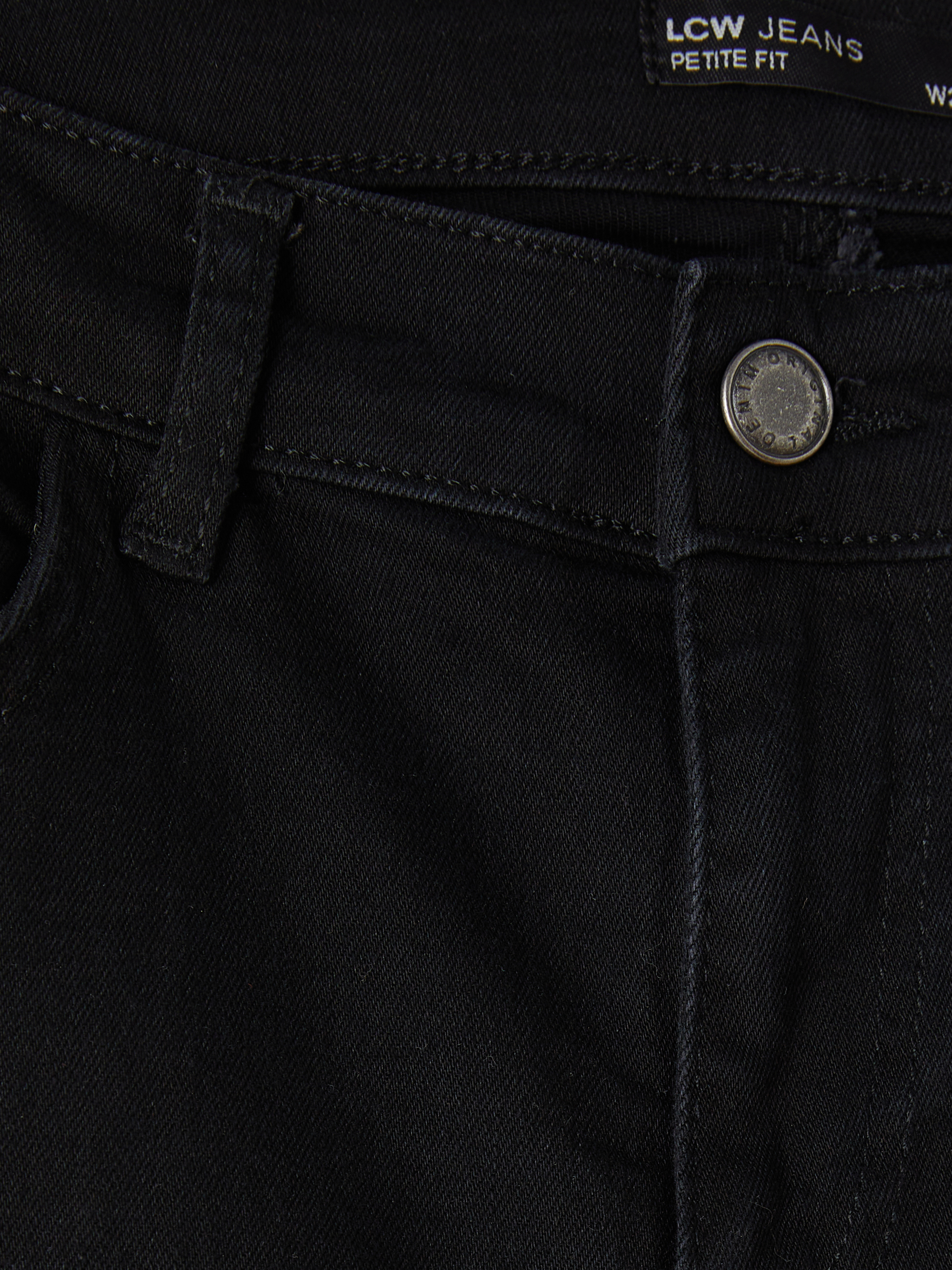 LCW Jeans Petite Flare Kadın Jean Pantolon görsel 7