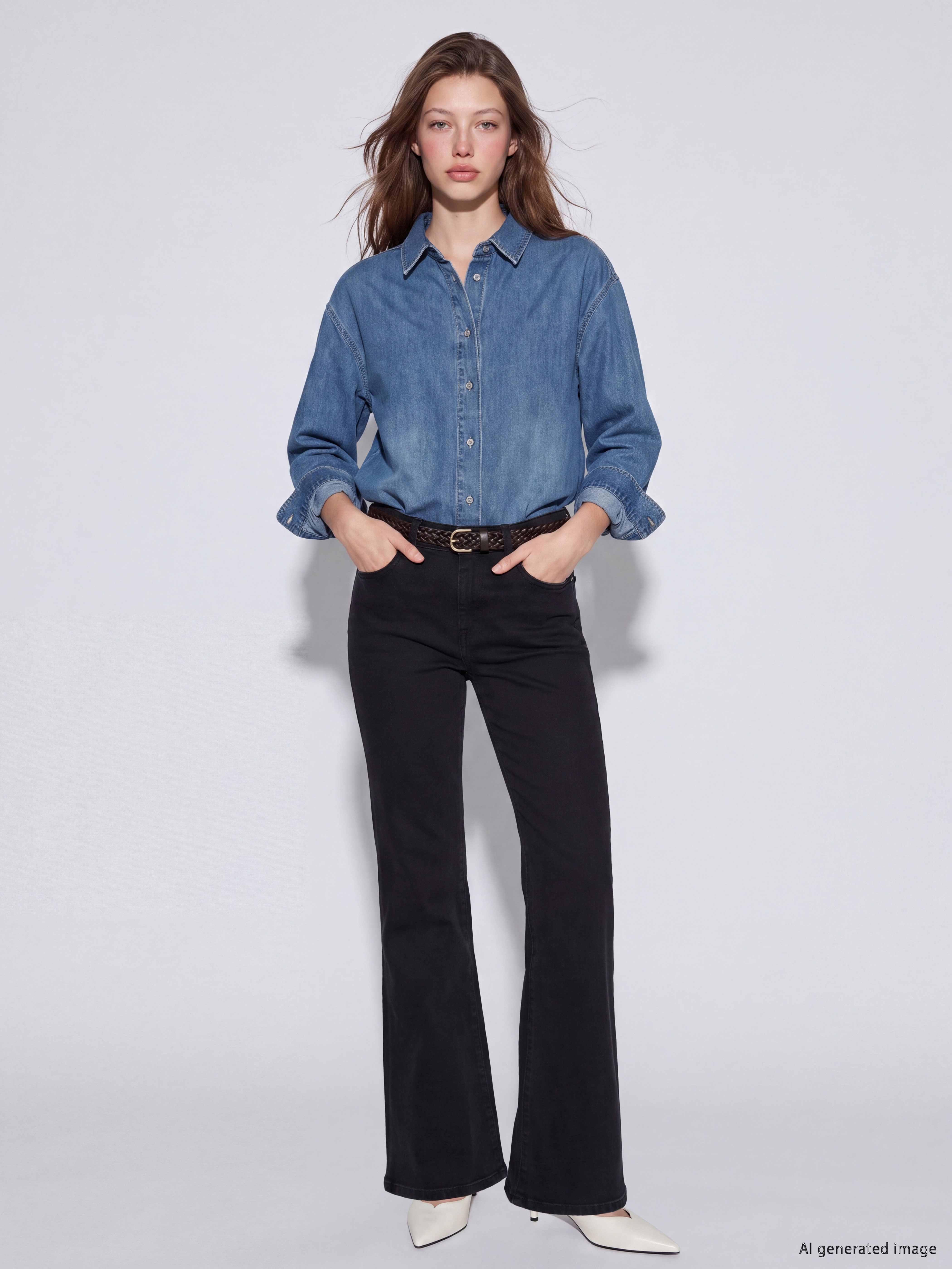 LCW Jeans Petite Flare Kadın Jean Pantolon