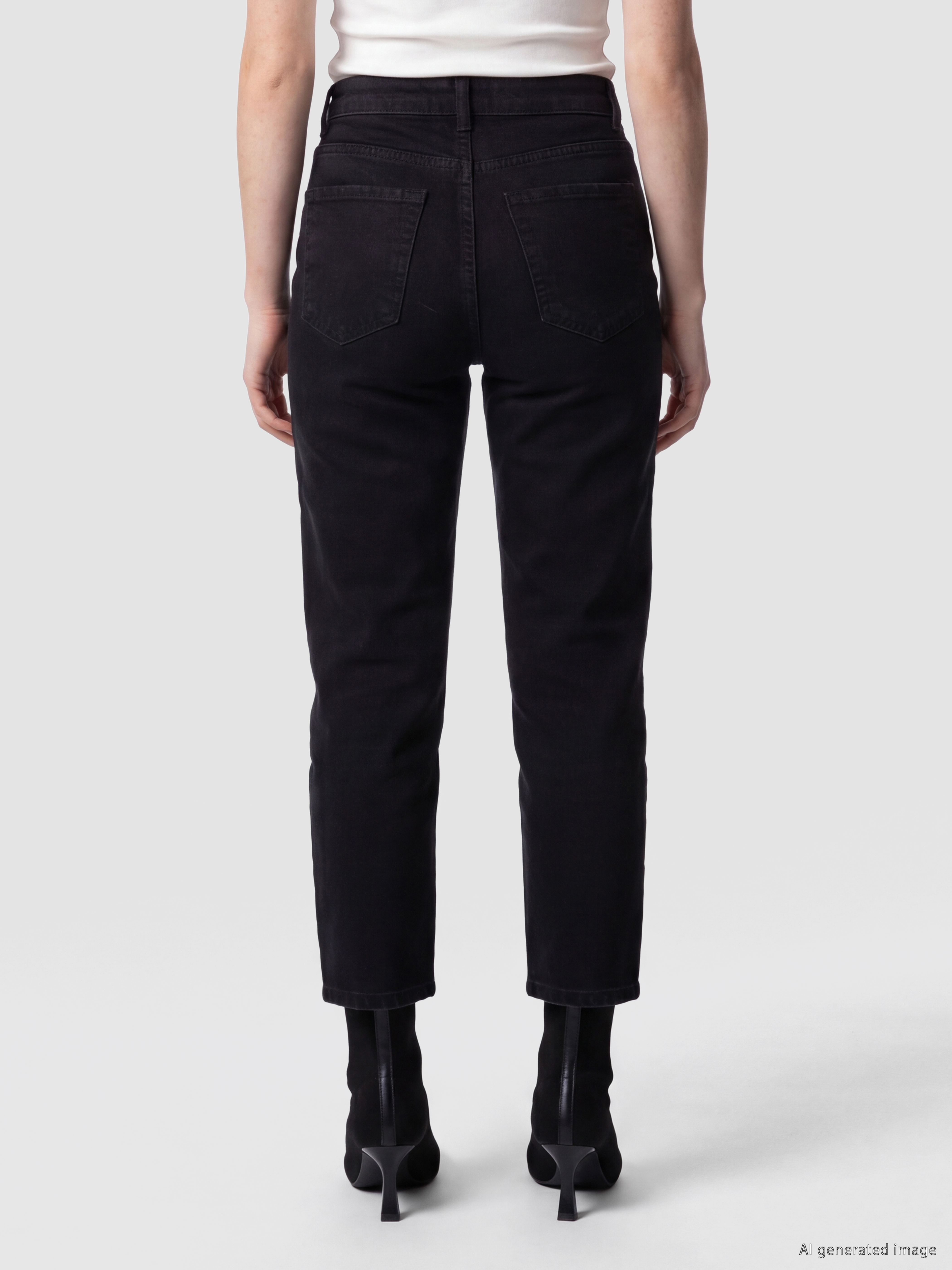 LCW Jeans Petite Slim Fit Kadın Jean Pantolon görsel 5
