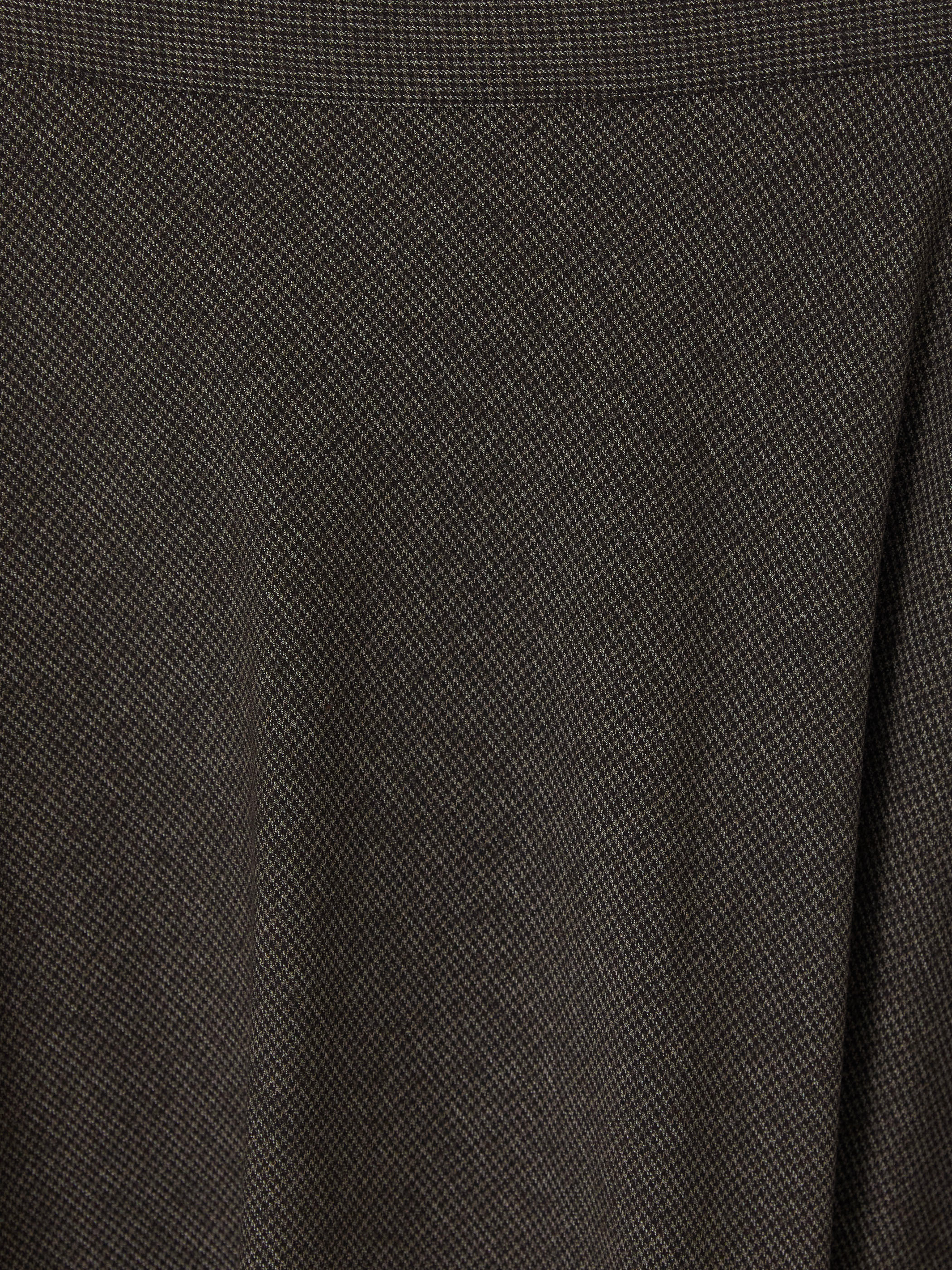 LCW Modest Beli Fermuarlı Ekose Kloş Etek görsel 6
