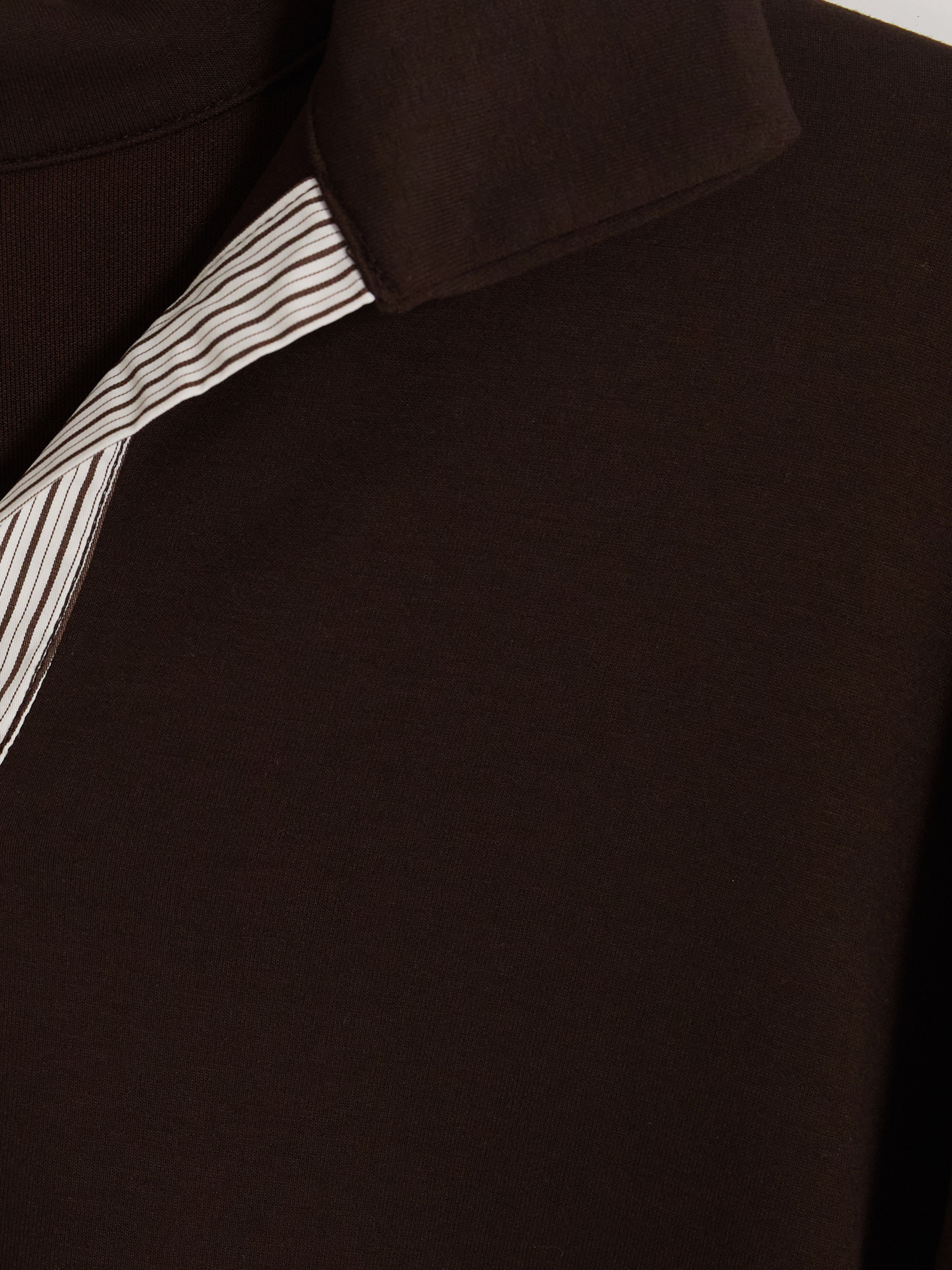 LCW Comfort Çizgili Soft Touch Kadın Sweatshirt görsel 7