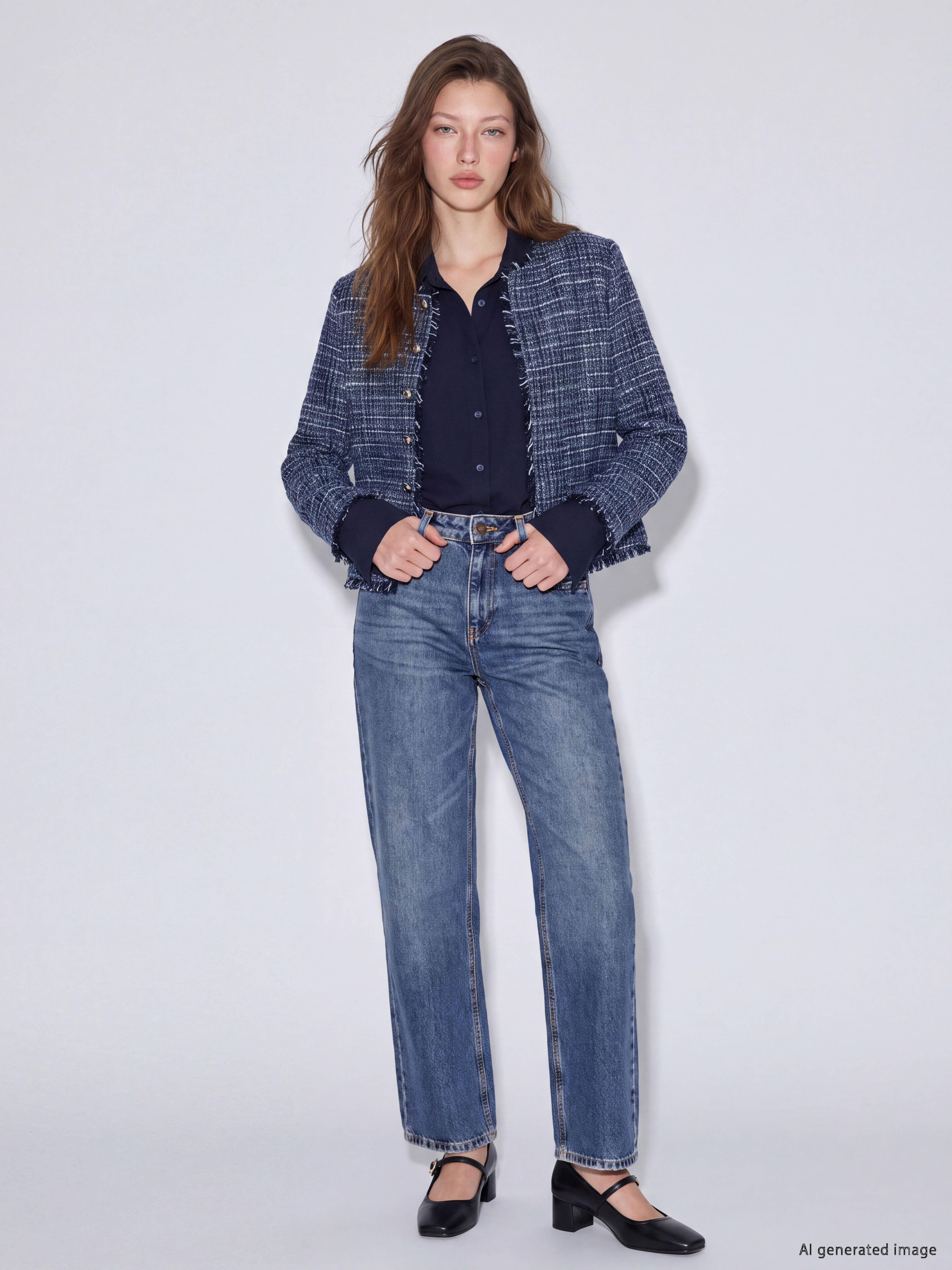 LCW Jeans Straight Fit Kadın Jean Pantolon
