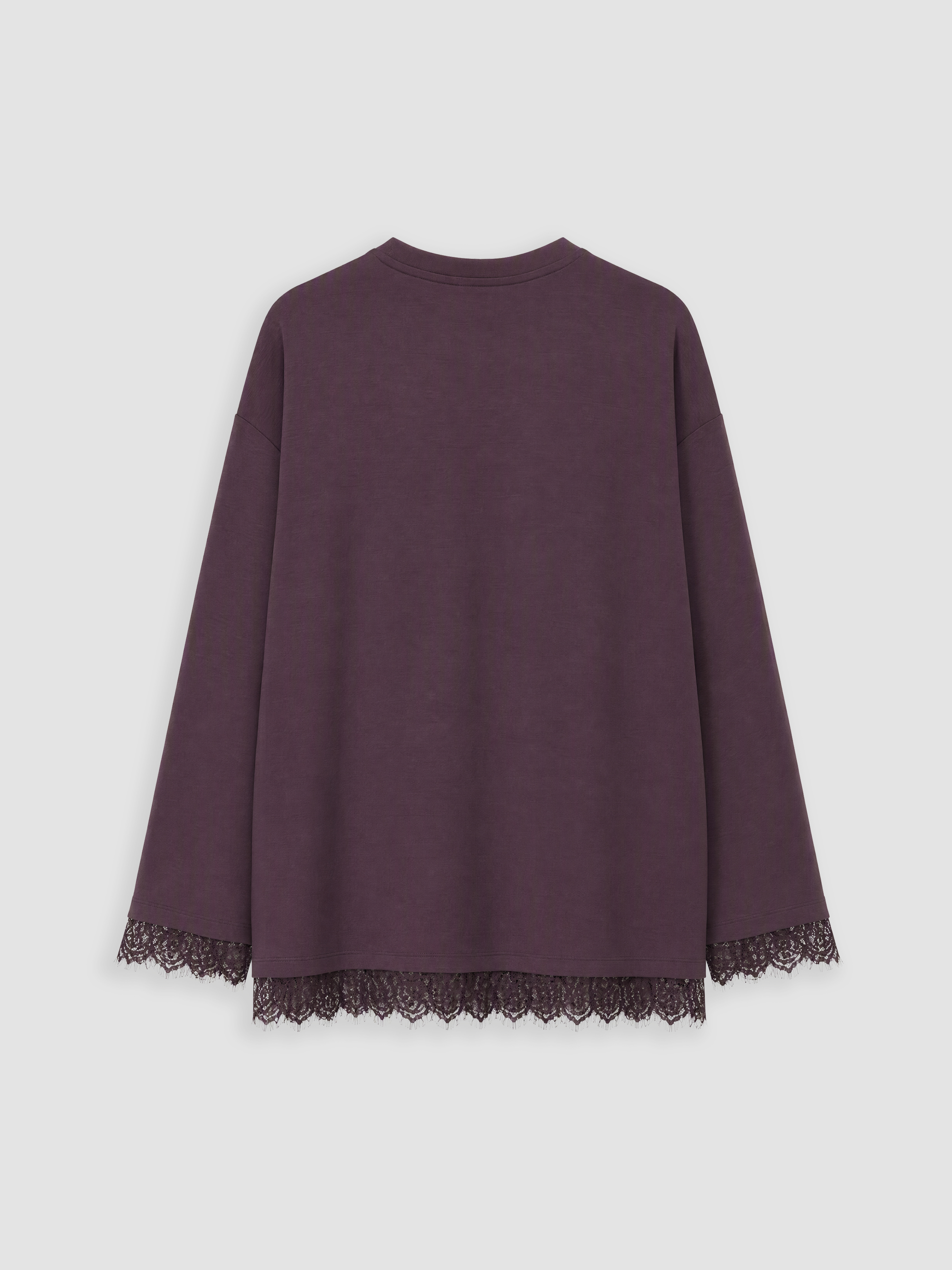 LCW Modest Soft Touch Kadın Sweatshirt Tunik görsel 7