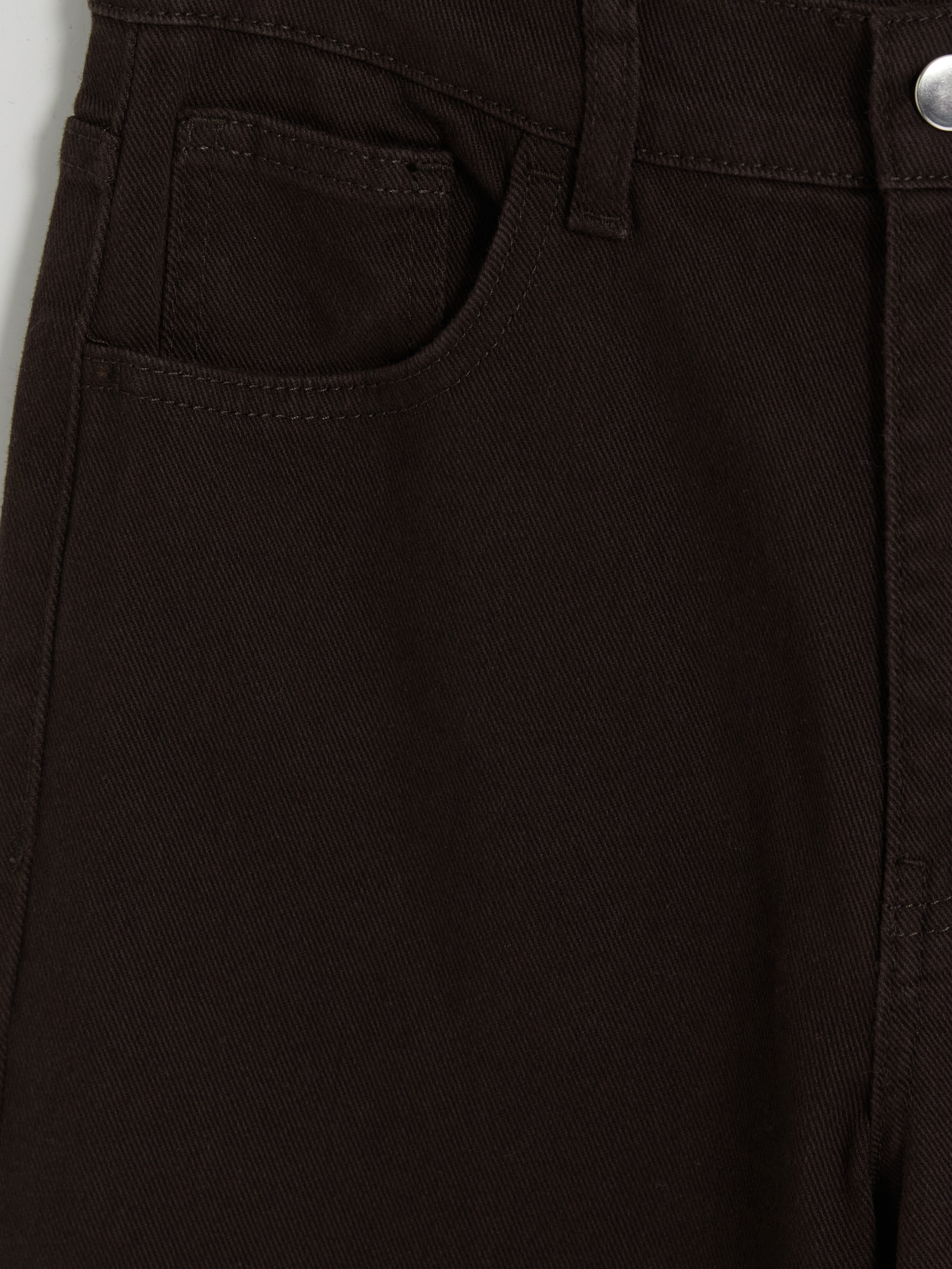 LCW Comfort Yüksek Bel Geniş Paça Kadın Pantolon görsel 6