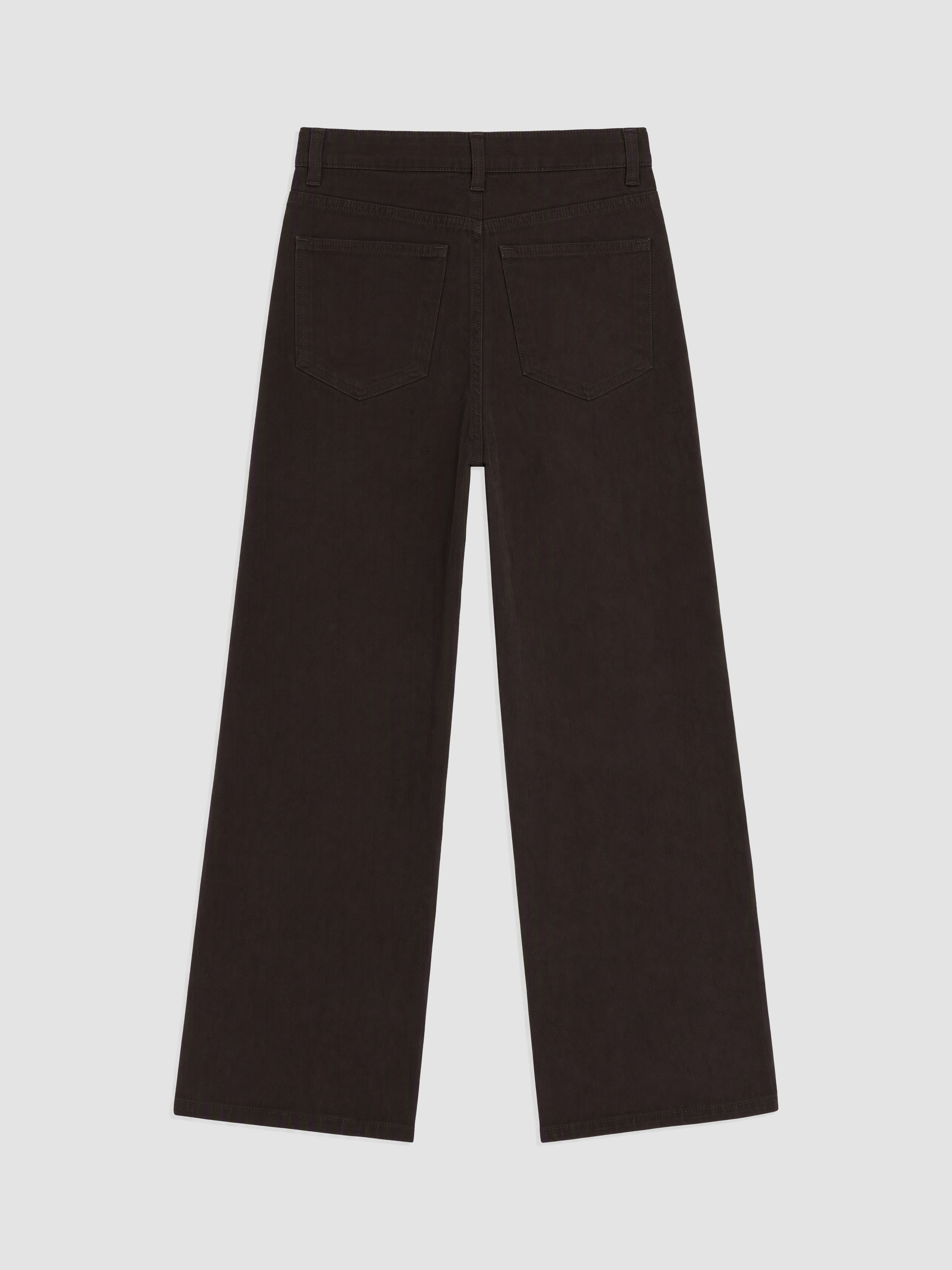 LCW Comfort Yüksek Bel Geniş Paça Kadın Pantolon görsel 7