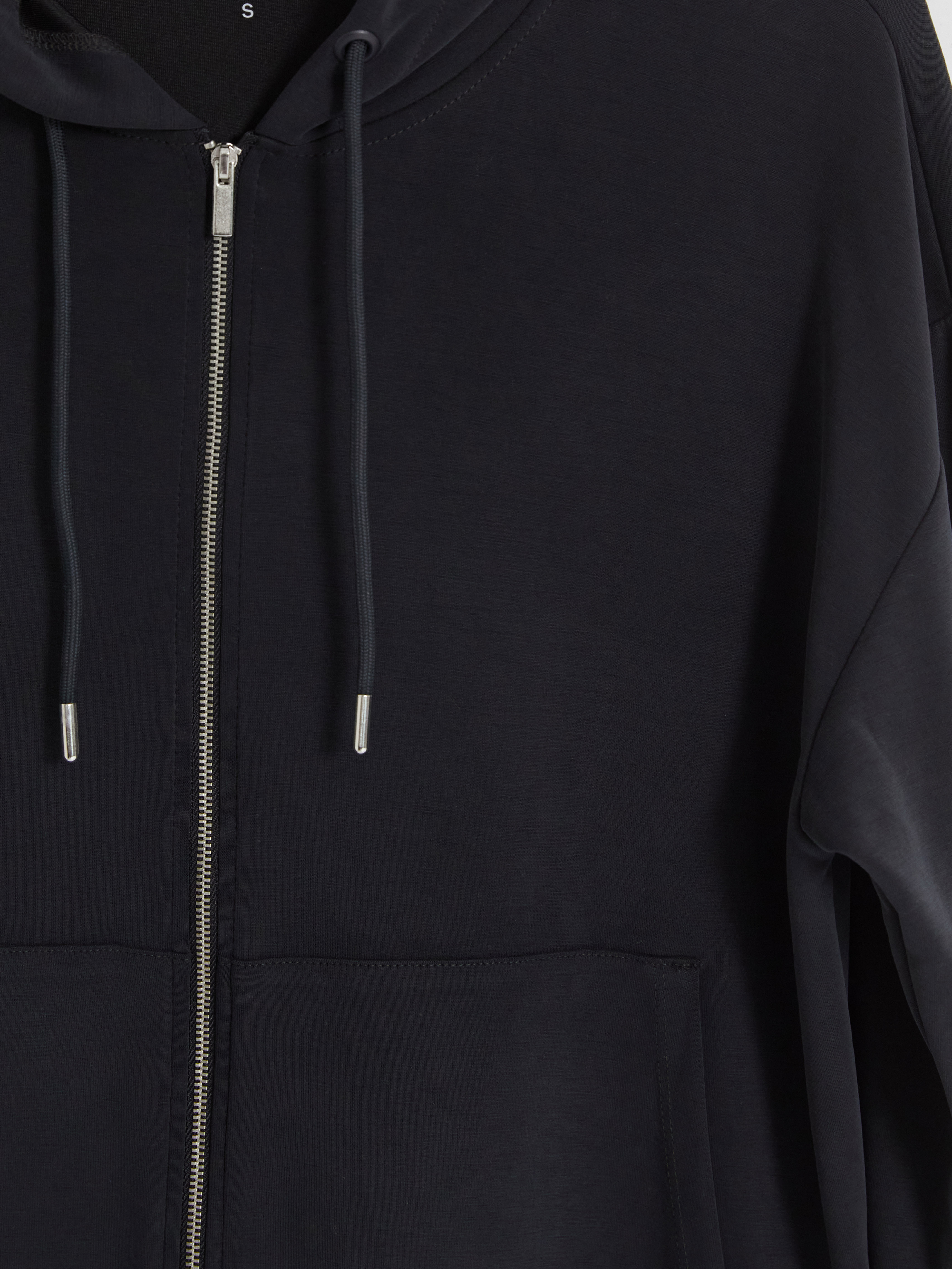 KOOR SPORT Soft Touch Oversize Kadın Fermuarlı Sweatshirt görsel 3