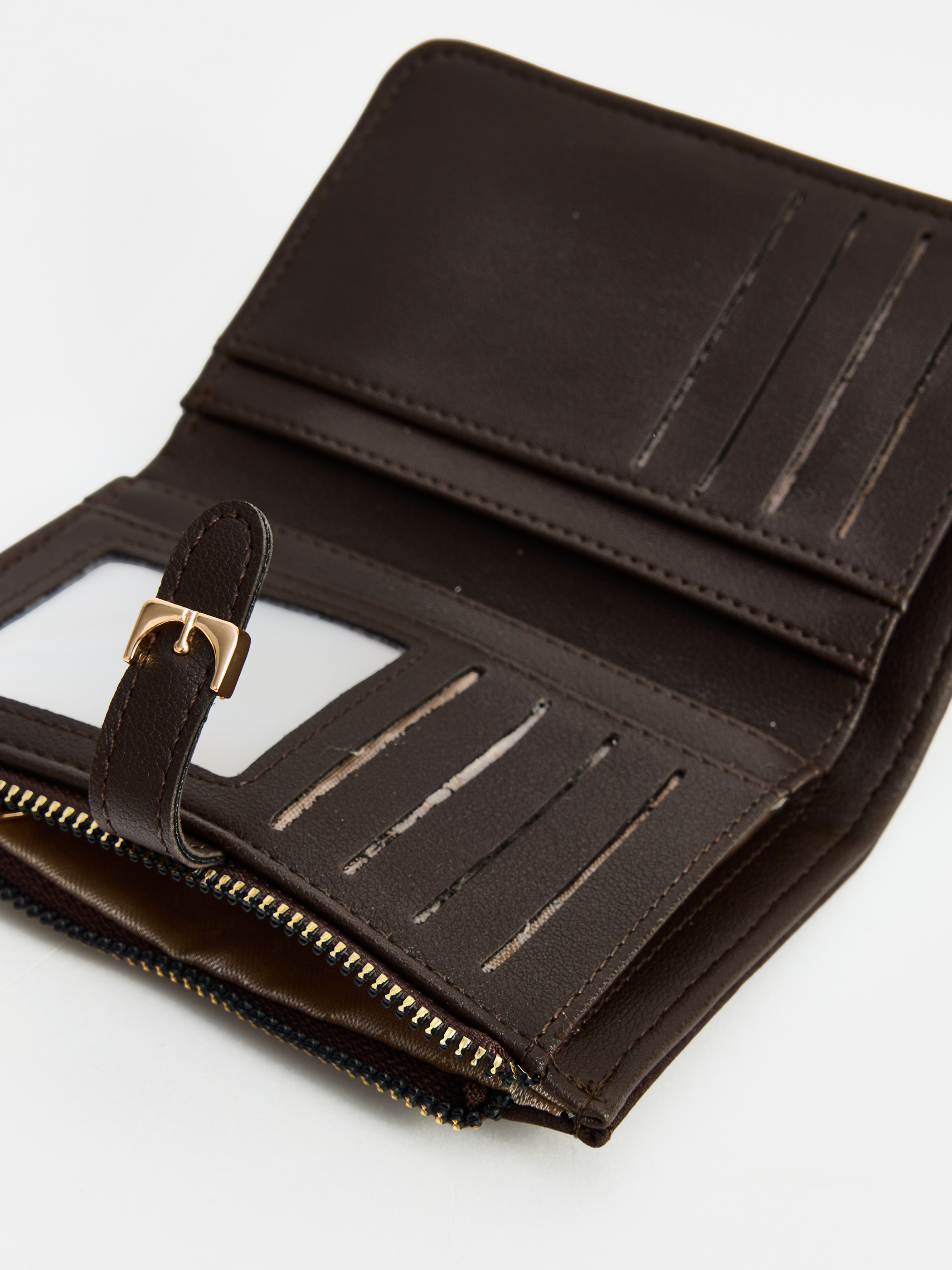 LCW ACCESSORIES Süet Görünümlü Kadın Cüzdan görsel 5