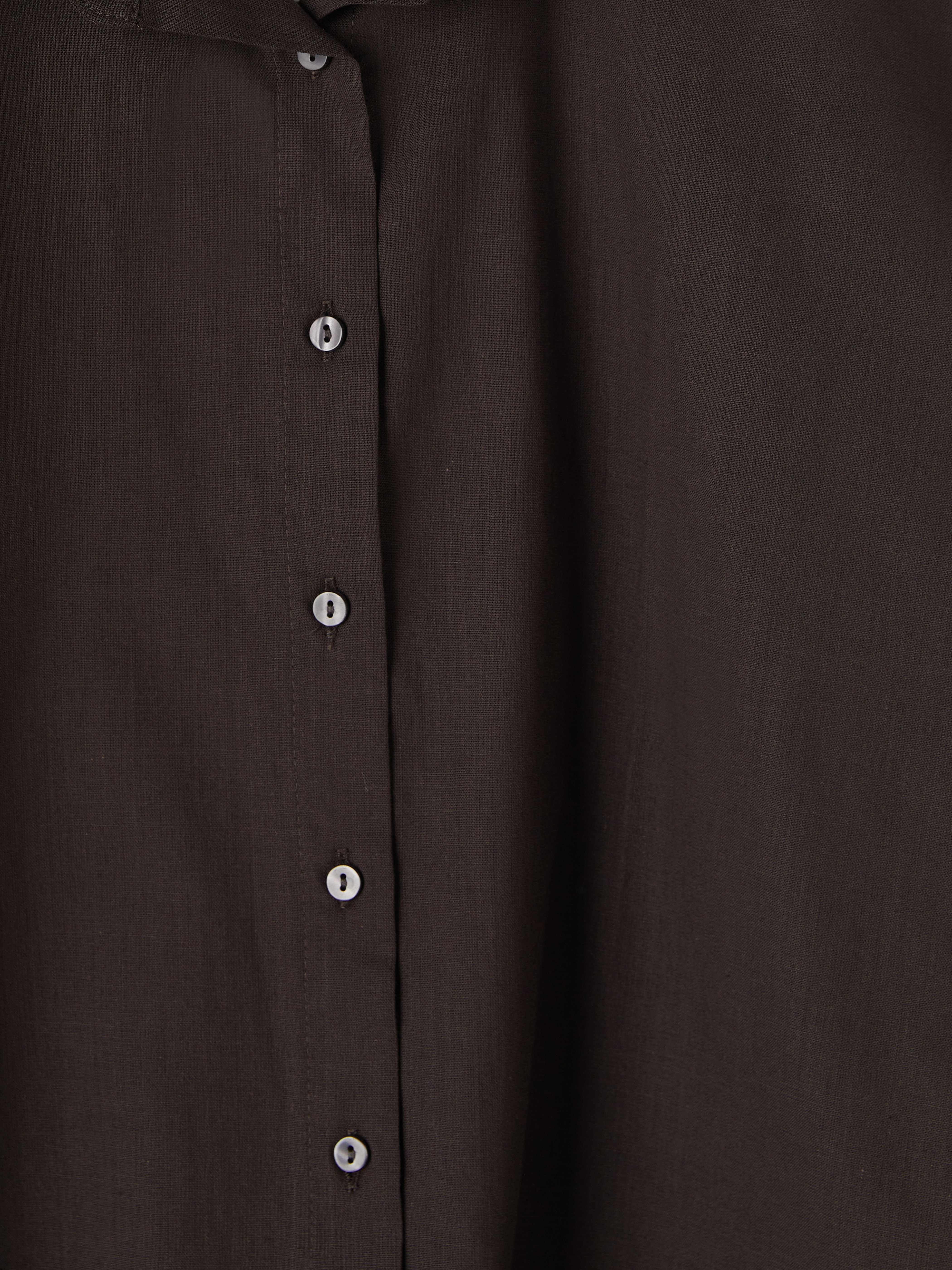 LCW Vision Oversize Poplin Kadın Gömlek görsel 7