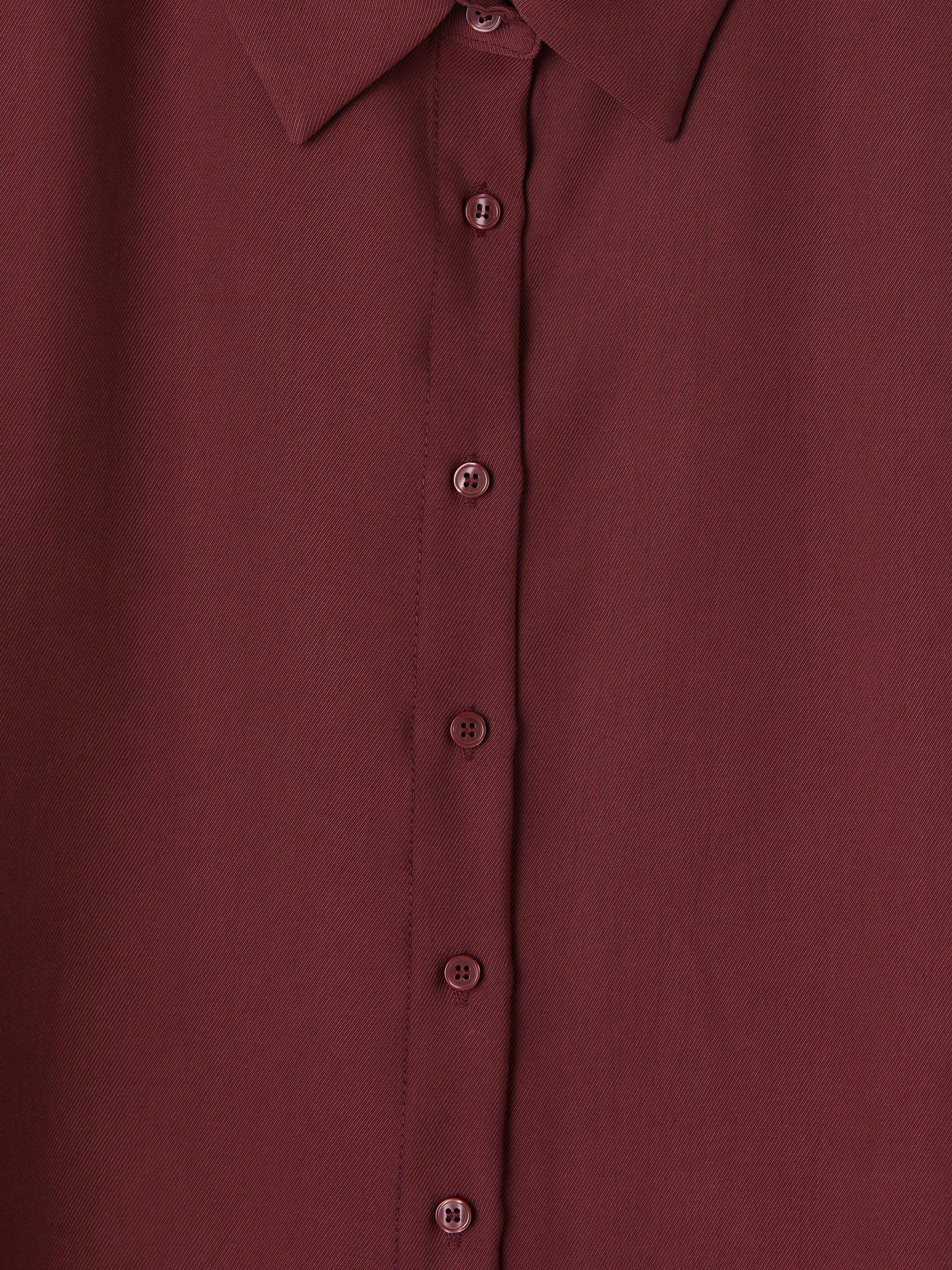 LCW Vision Oversize Poplin Kadın Gömlek görsel 6