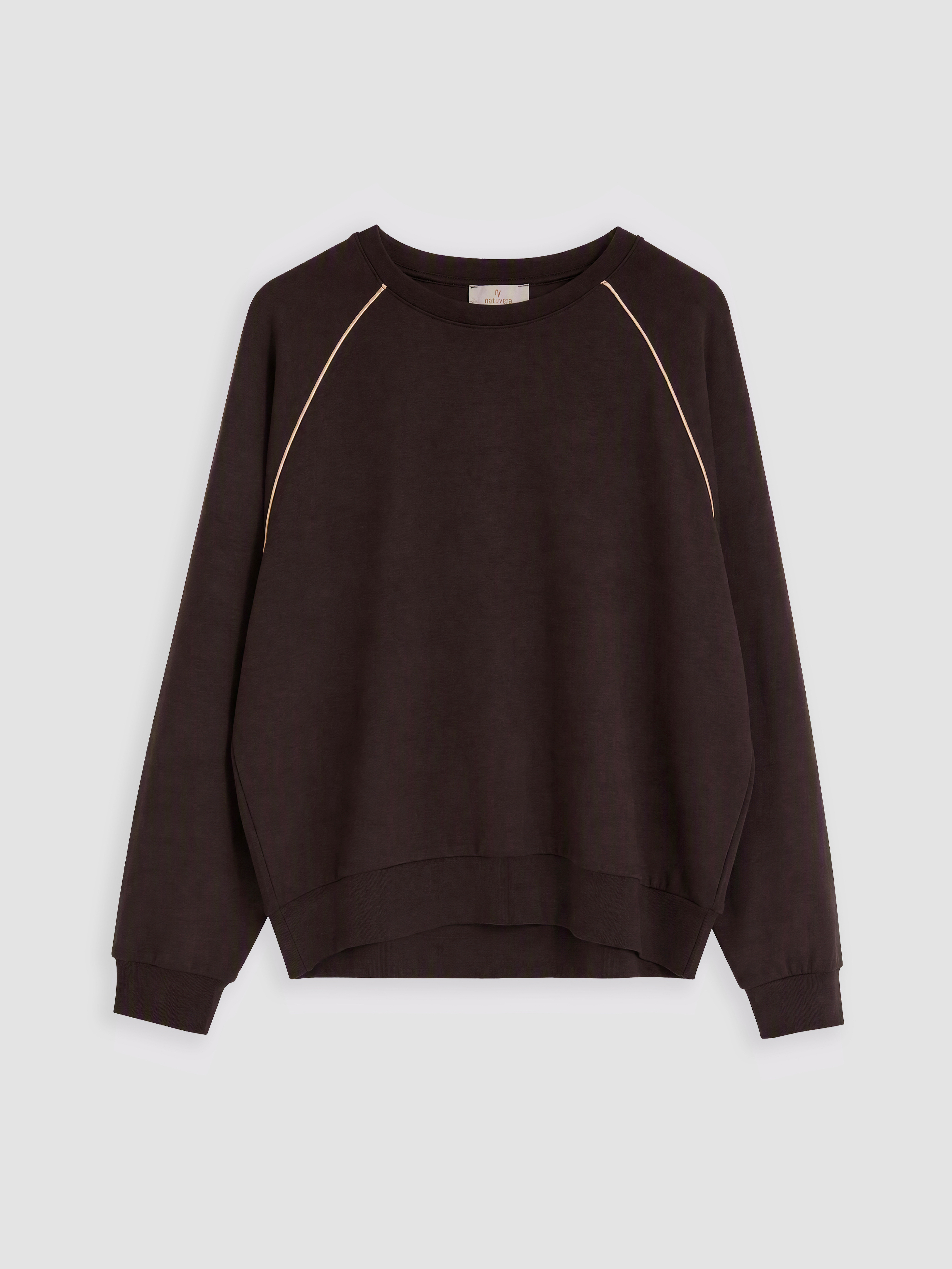 Natuvera Bisiklet Yaka Kadın Sweatshirt görsel 5