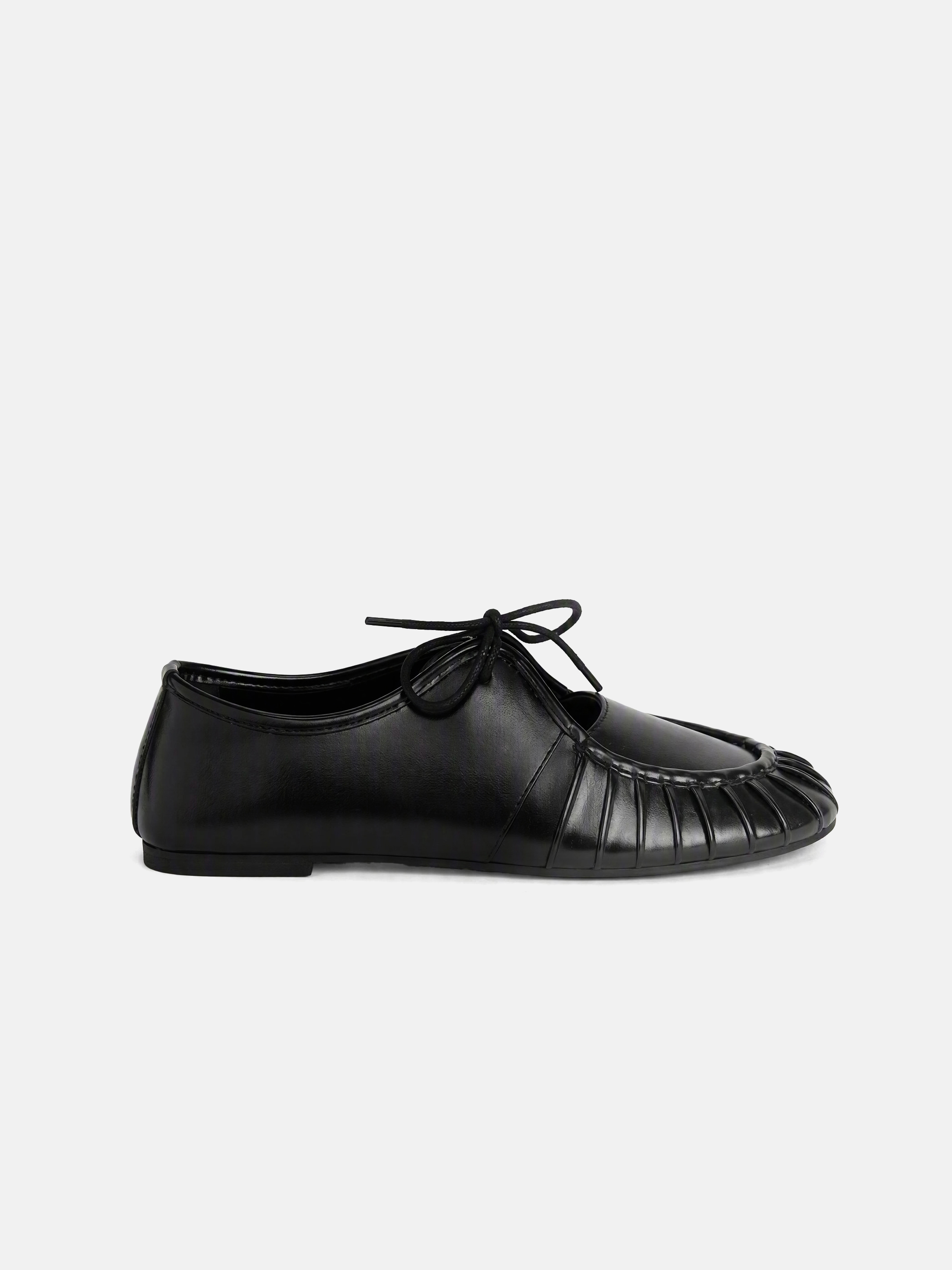 LCW STEPS Bağcıklı Büzgülü Kadın Babet görsel 2