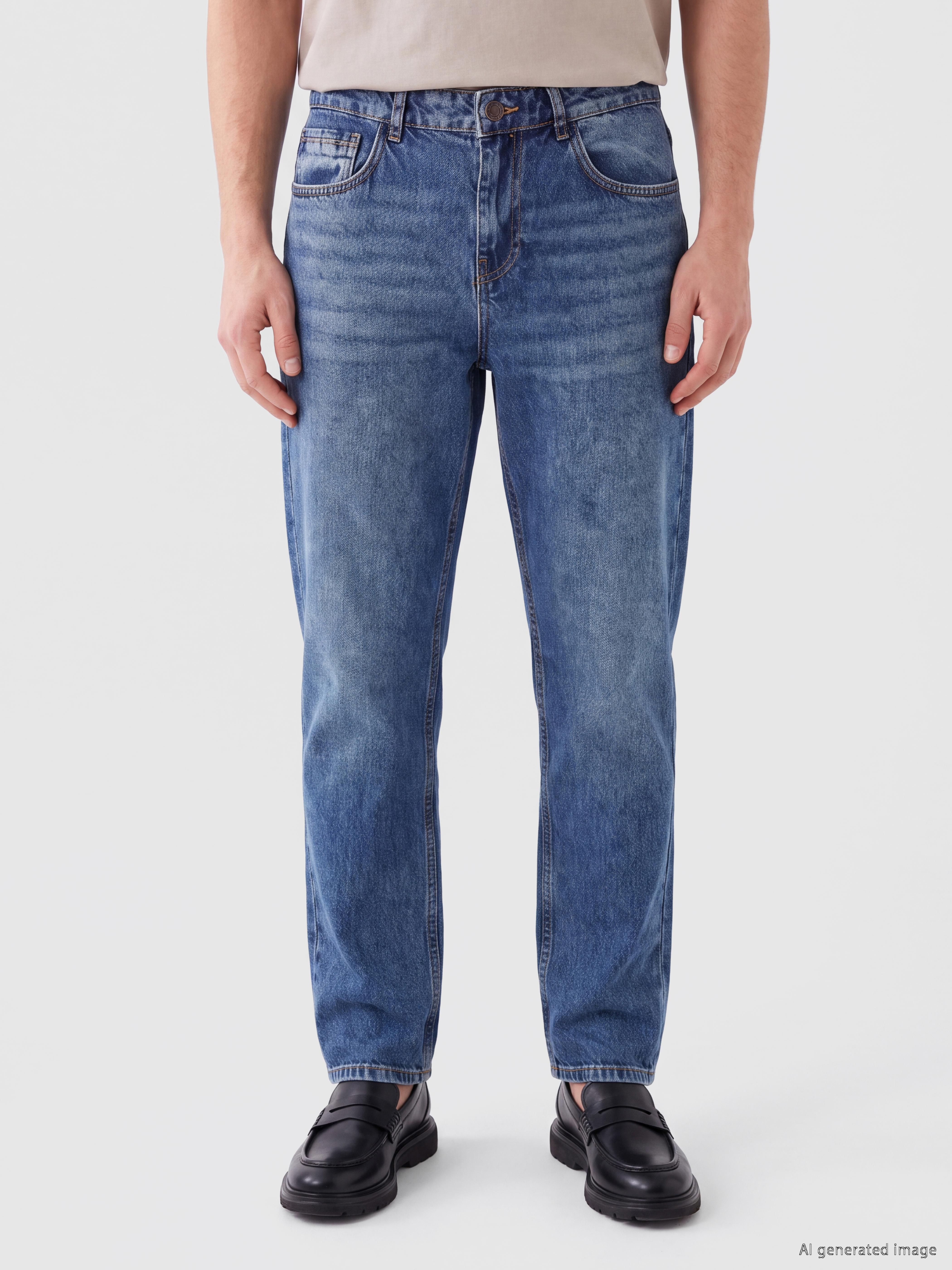 LCW Jeans 779 Regular Fit Erkek Jean Pantolon görsel 2